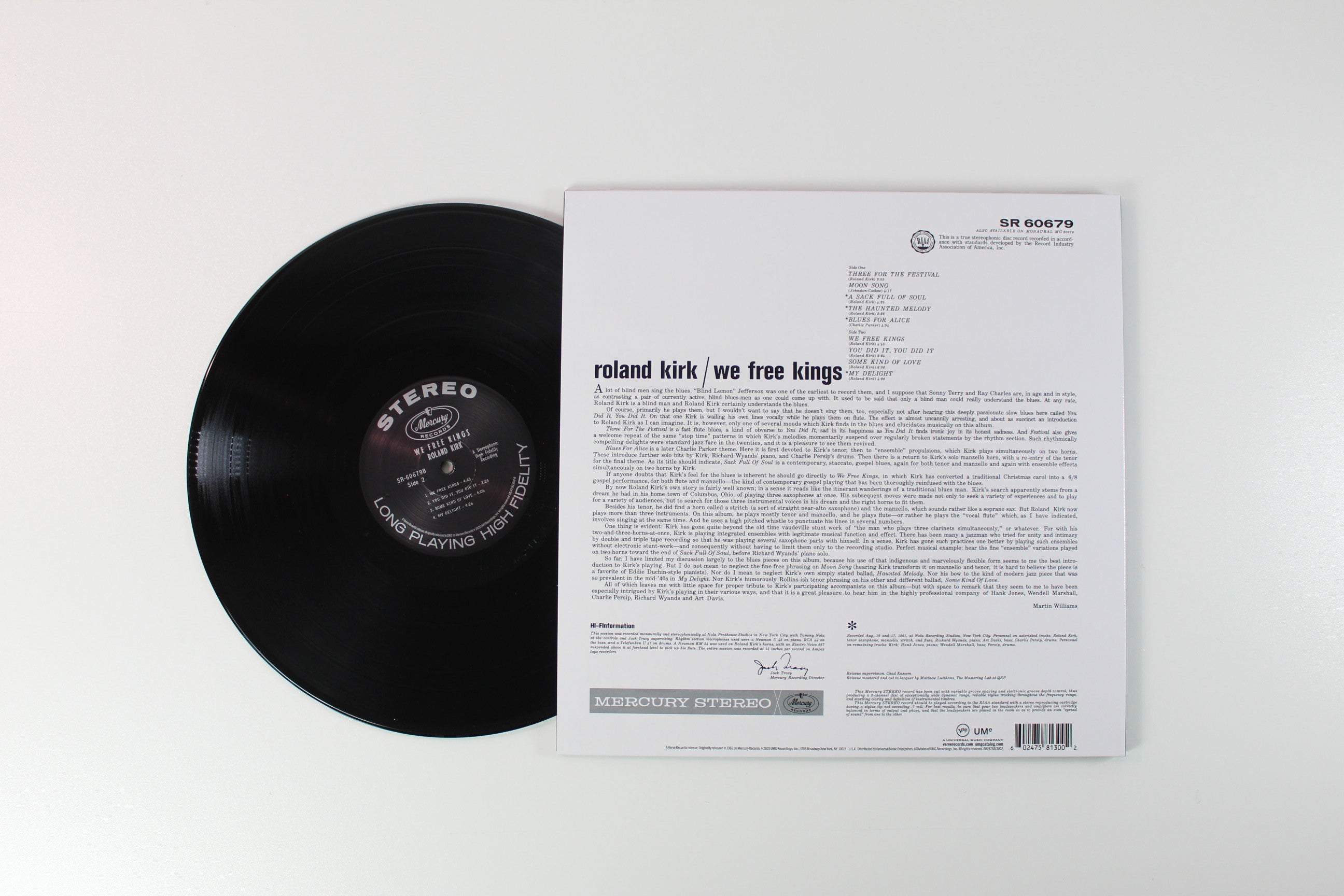 Roland Kirk - We Free Kings on Mercury Acoustic Sounds Series Reissue