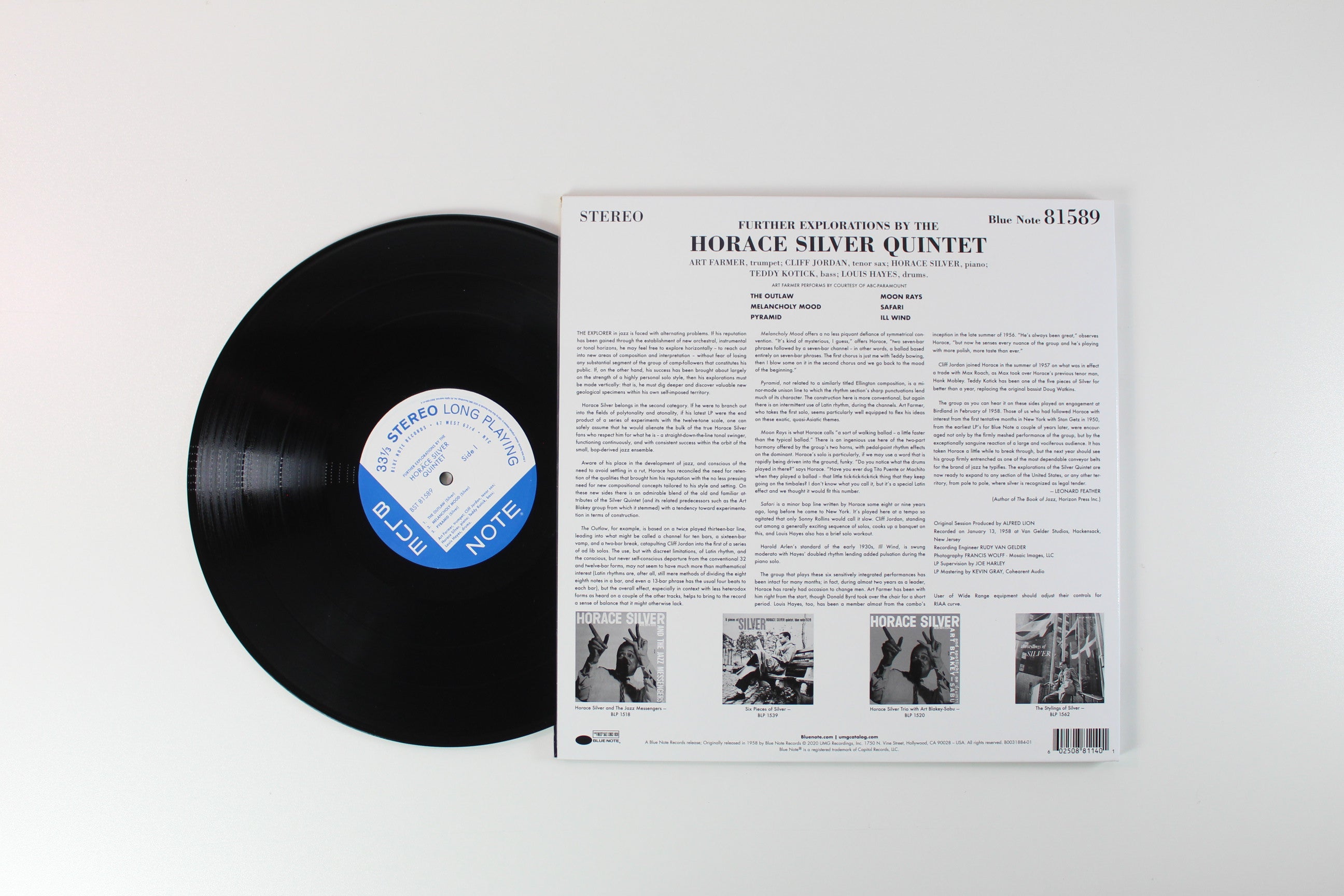 The Horace Silver Quintet - Further Explorations on Blue Note Tone Poet Series Reissue