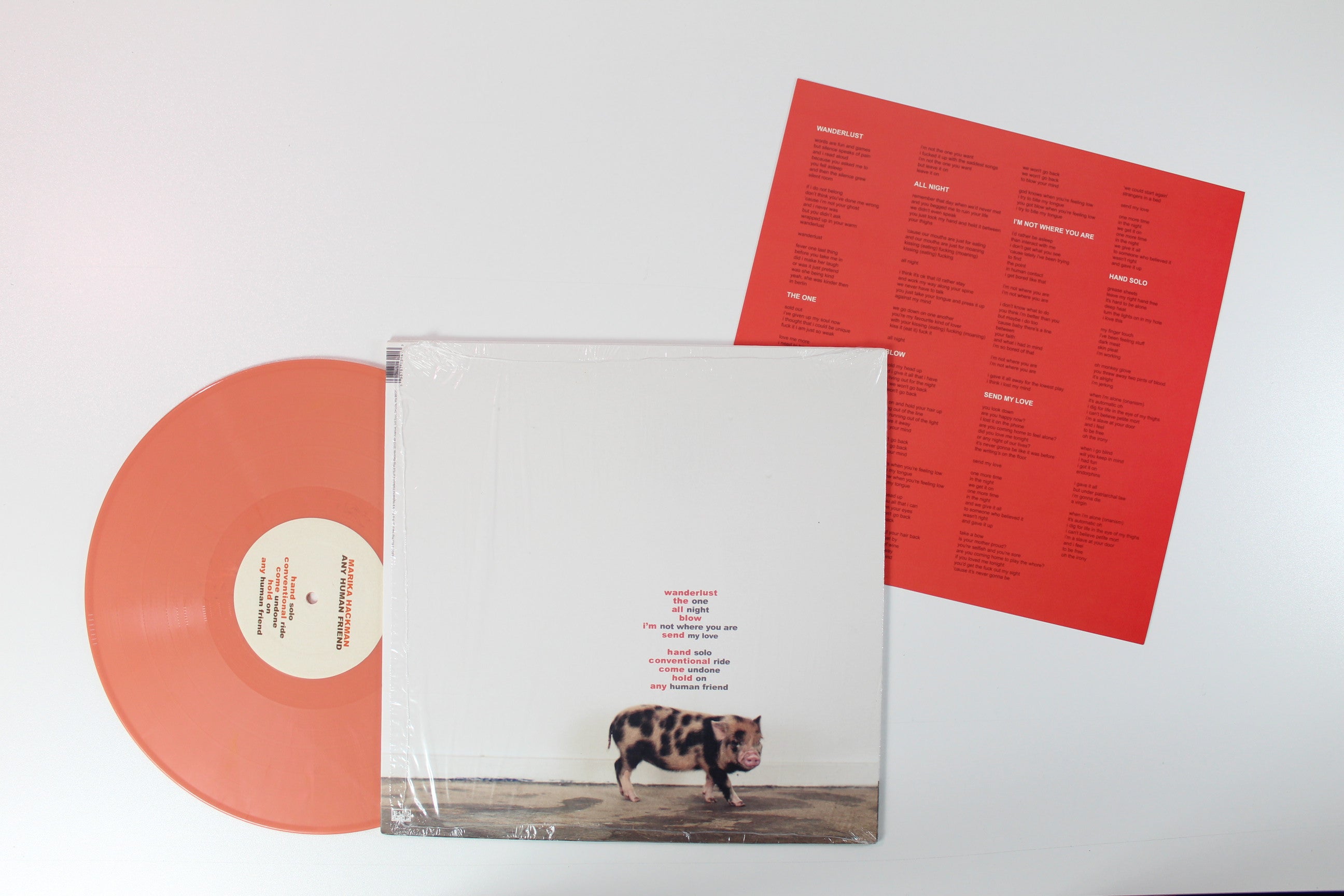 Marika Hackman - Any Human Friend on Sub Pop Ltd Salmon Vinyl