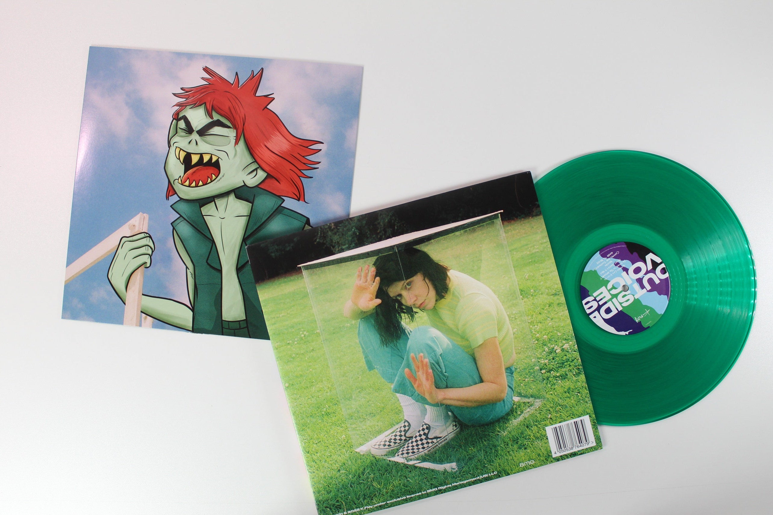 K.Flay - Inside Voices / Outside Voices on BMG Rights Management Ltd Green Translucent