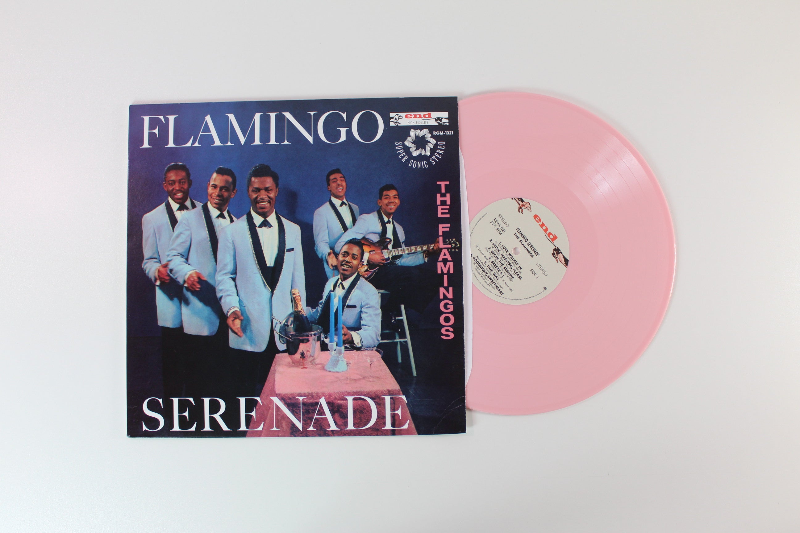 The Flamingos - Flamingo Serenade on Real Gone Music - Pink Vinyl