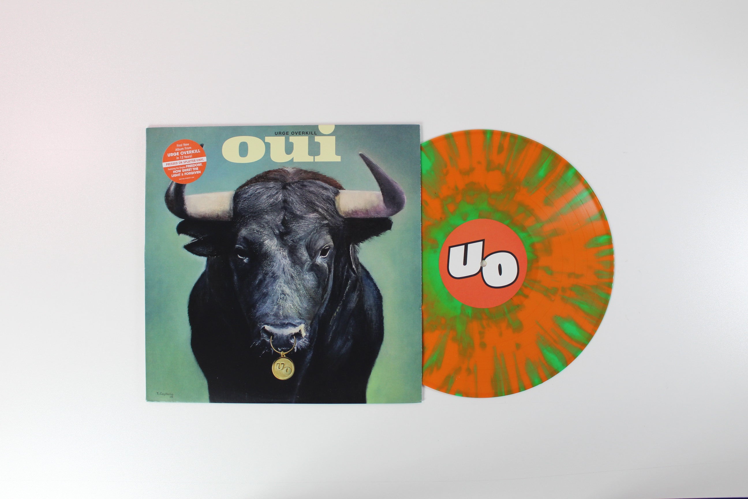 Urge Overkill - Oui on Omnivore Splatter Vinyl