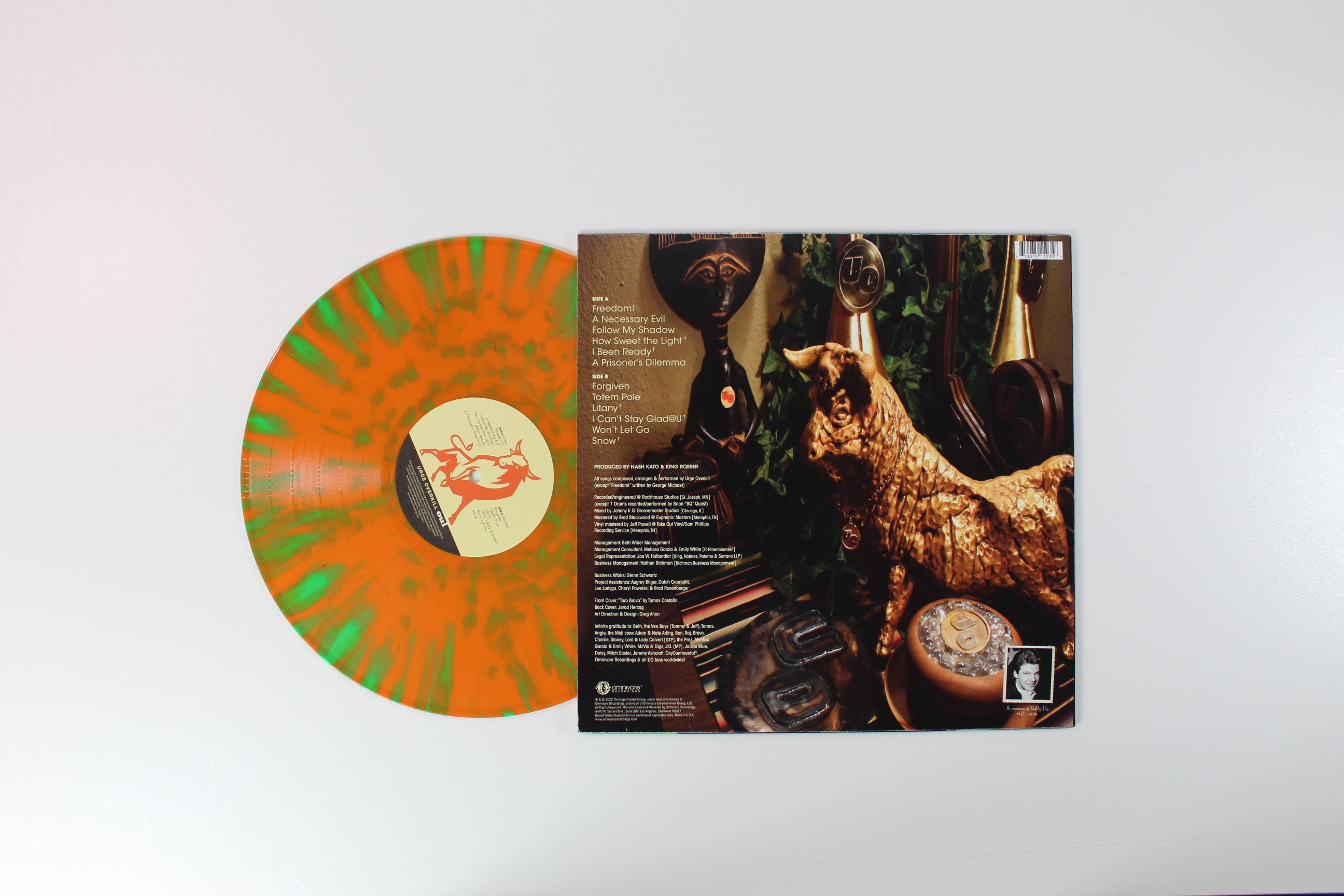 Urge Overkill - Oui on Omnivore Splatter Vinyl