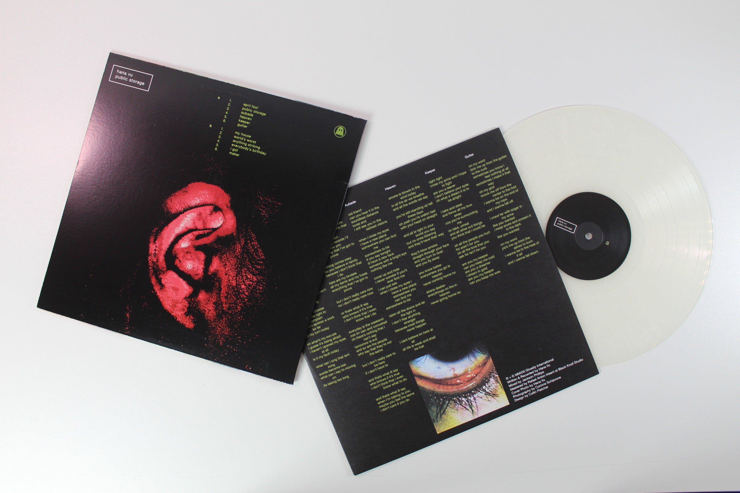 Hana Vu - Public on Ghostly International Ltd Clear Marble