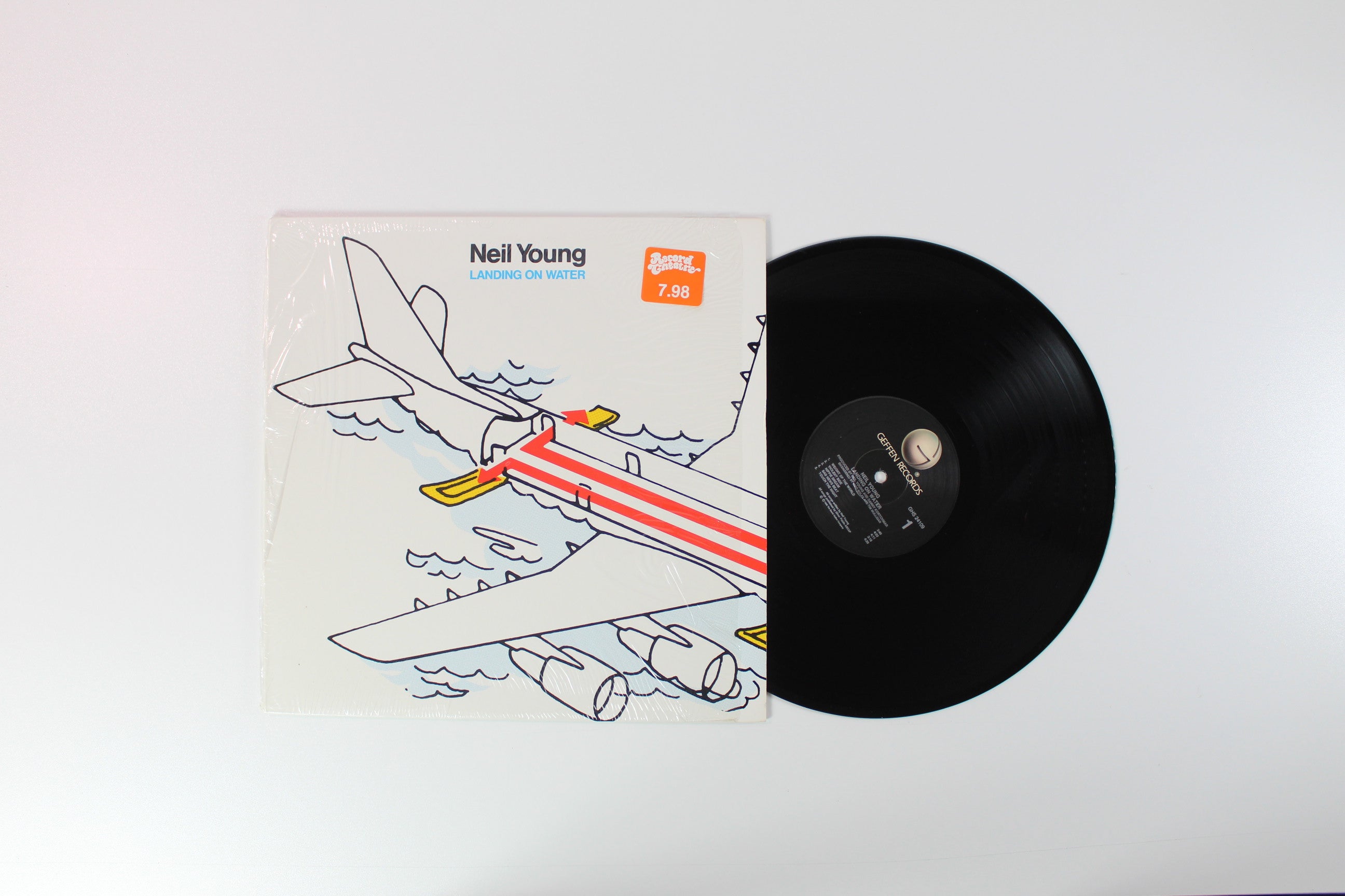 Neil Young - Landing On Water on Geffen