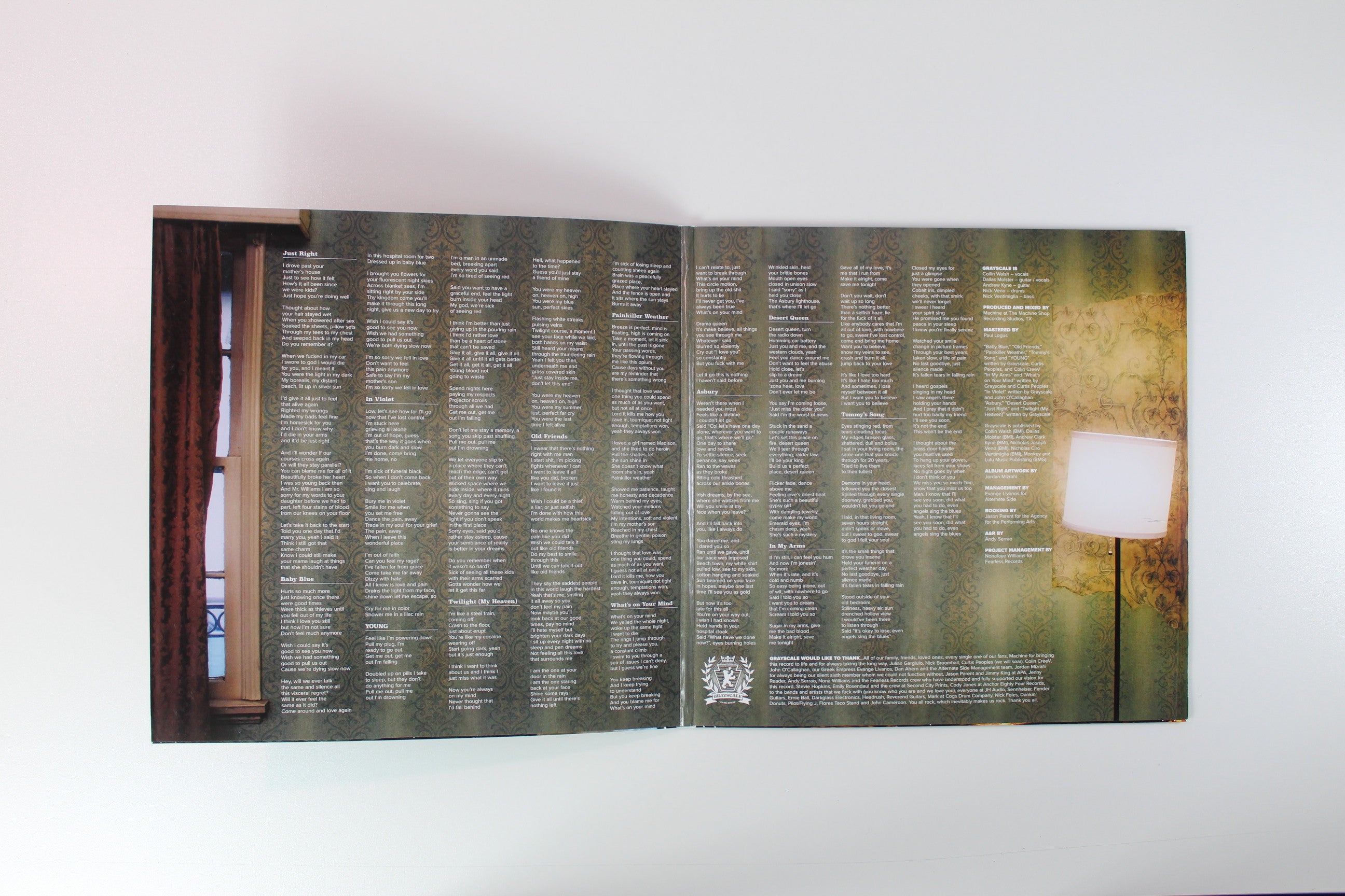 Grayscale - Nella Vita on Fearless Records Evergreen Vinyl