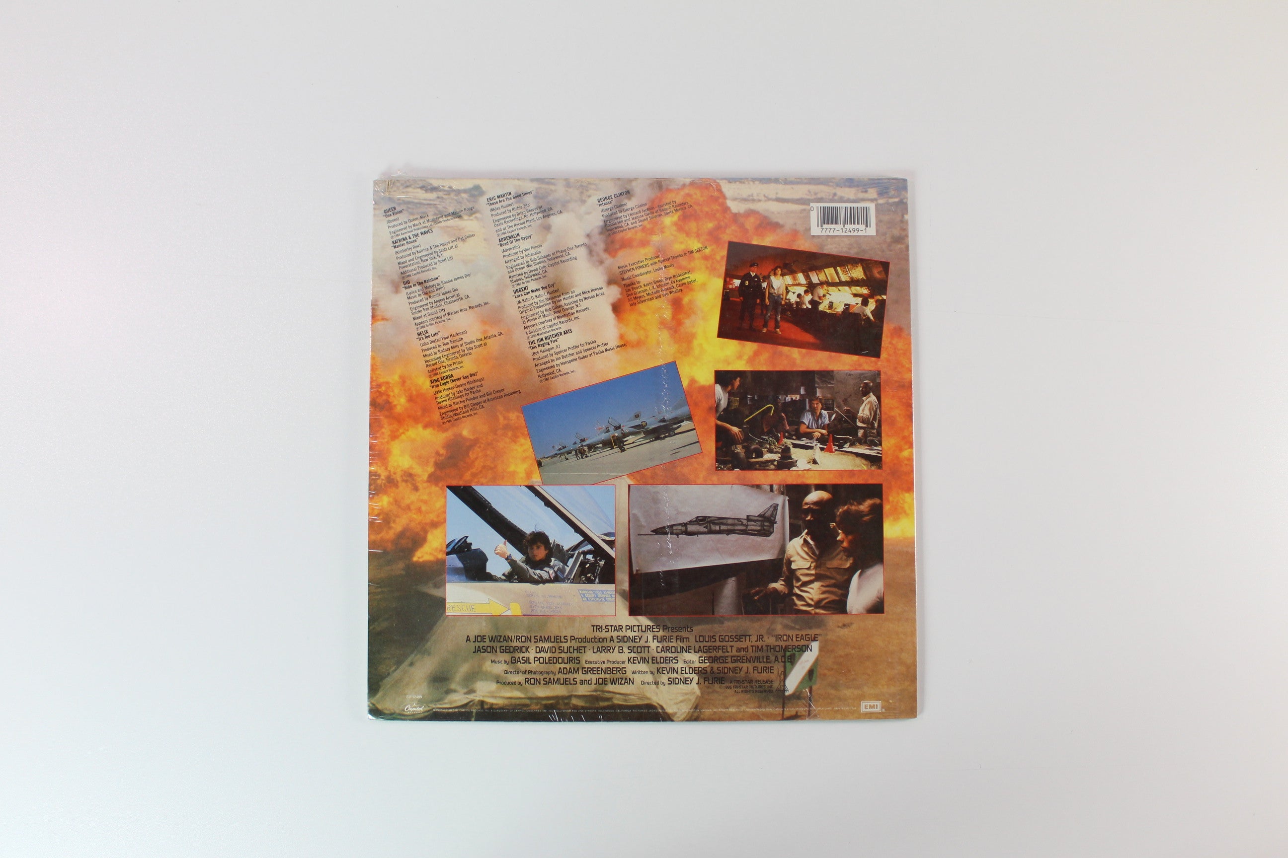 Various - Iron Eagle (Original Motion Picture Soundtrack) SEALED on Capitol Records