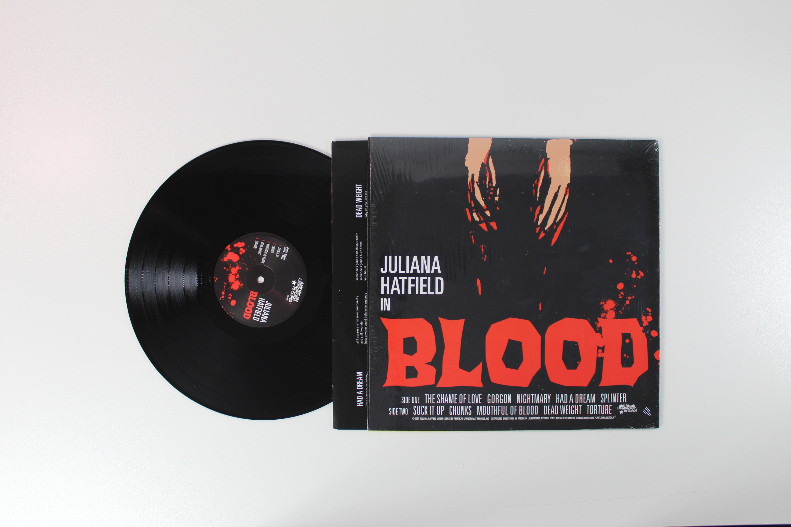 Juliana Hatfield - Blood on American Laundromat Ltd Edition