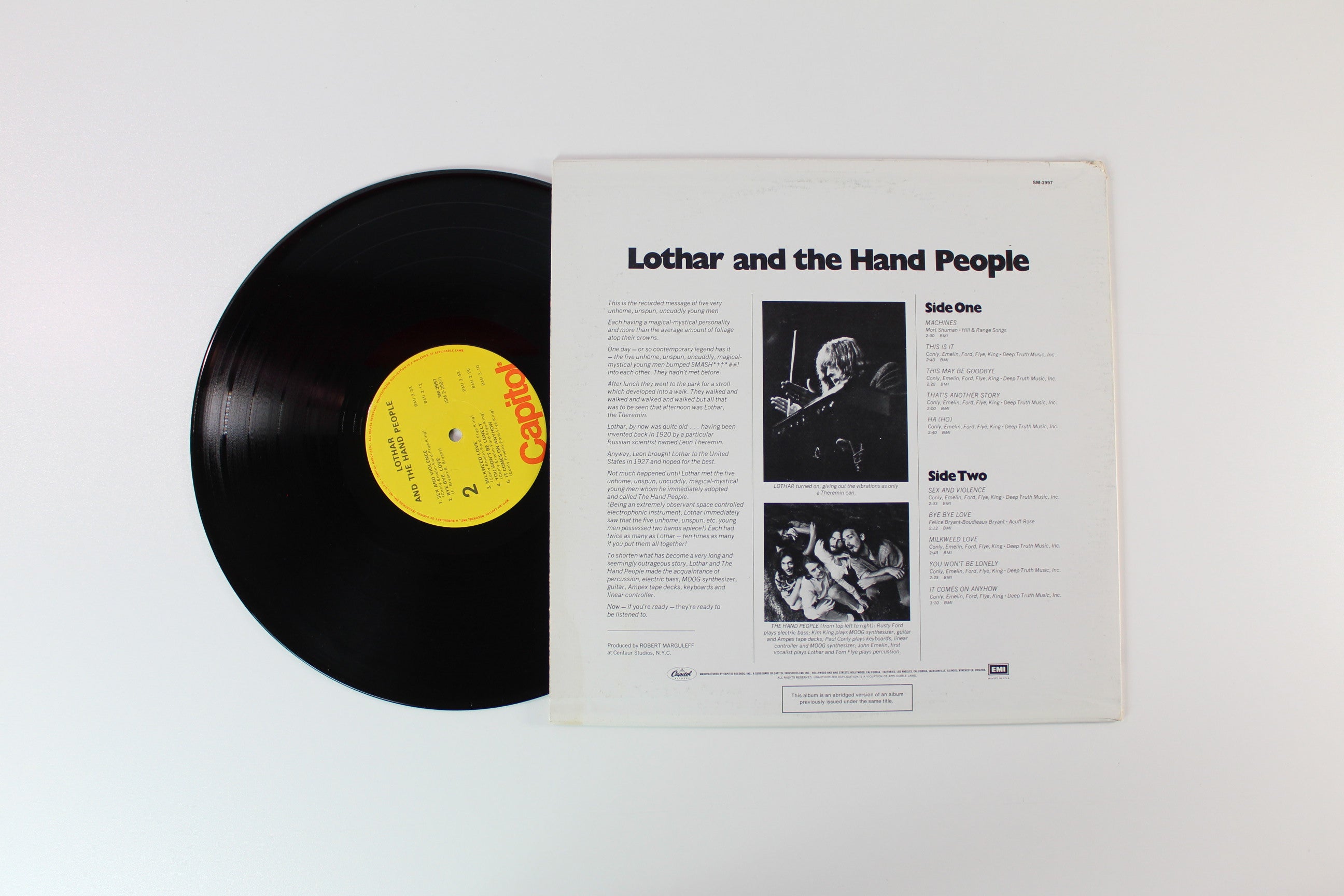 Lothar And The Hand People - Presenting...Lothar And The Hand People Reissue on Capitol Records