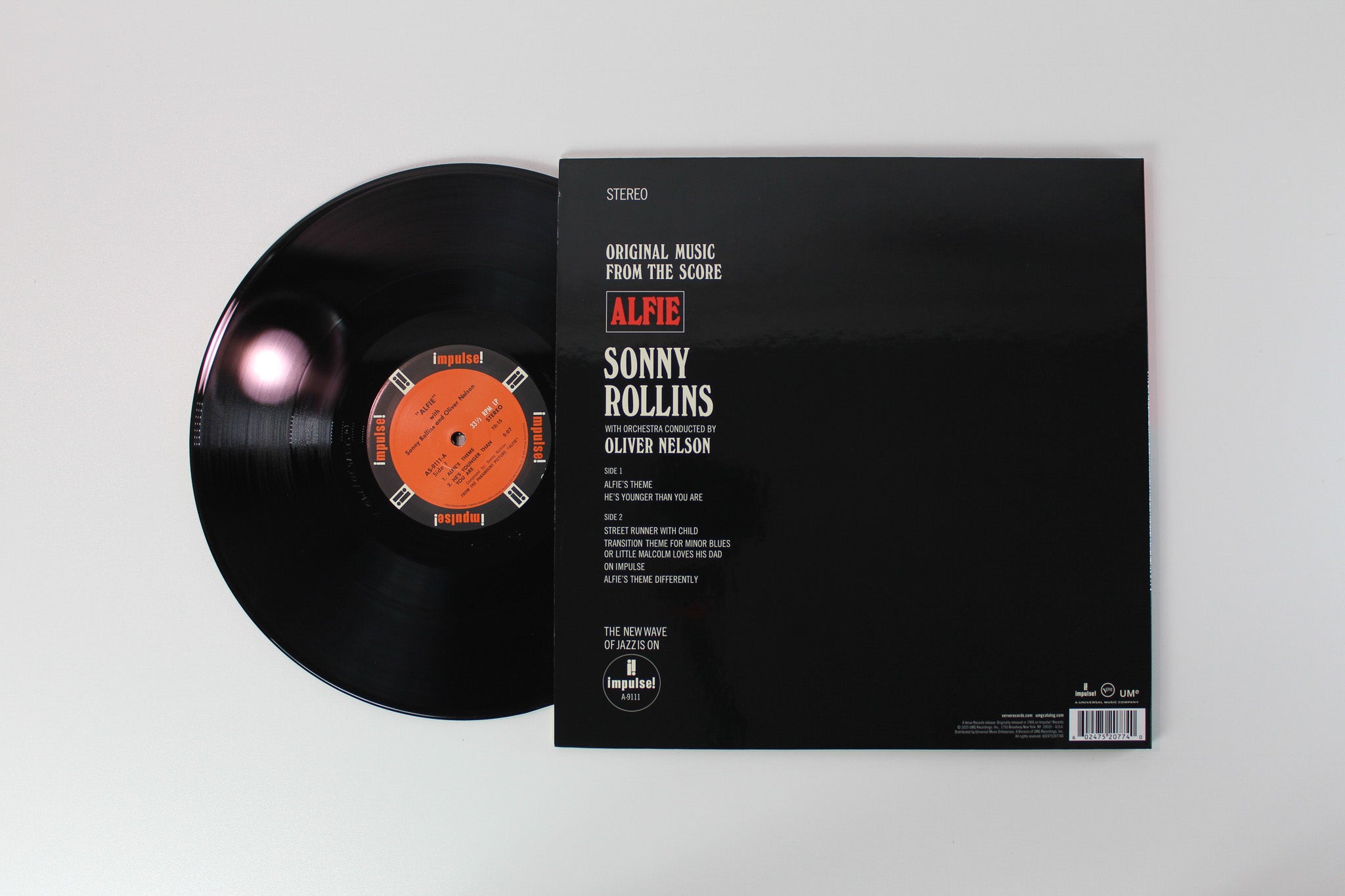 Sonny Rollins - Original Music From The Score "Alfie" on Impulse! Acoustic Sounds Series Reissue