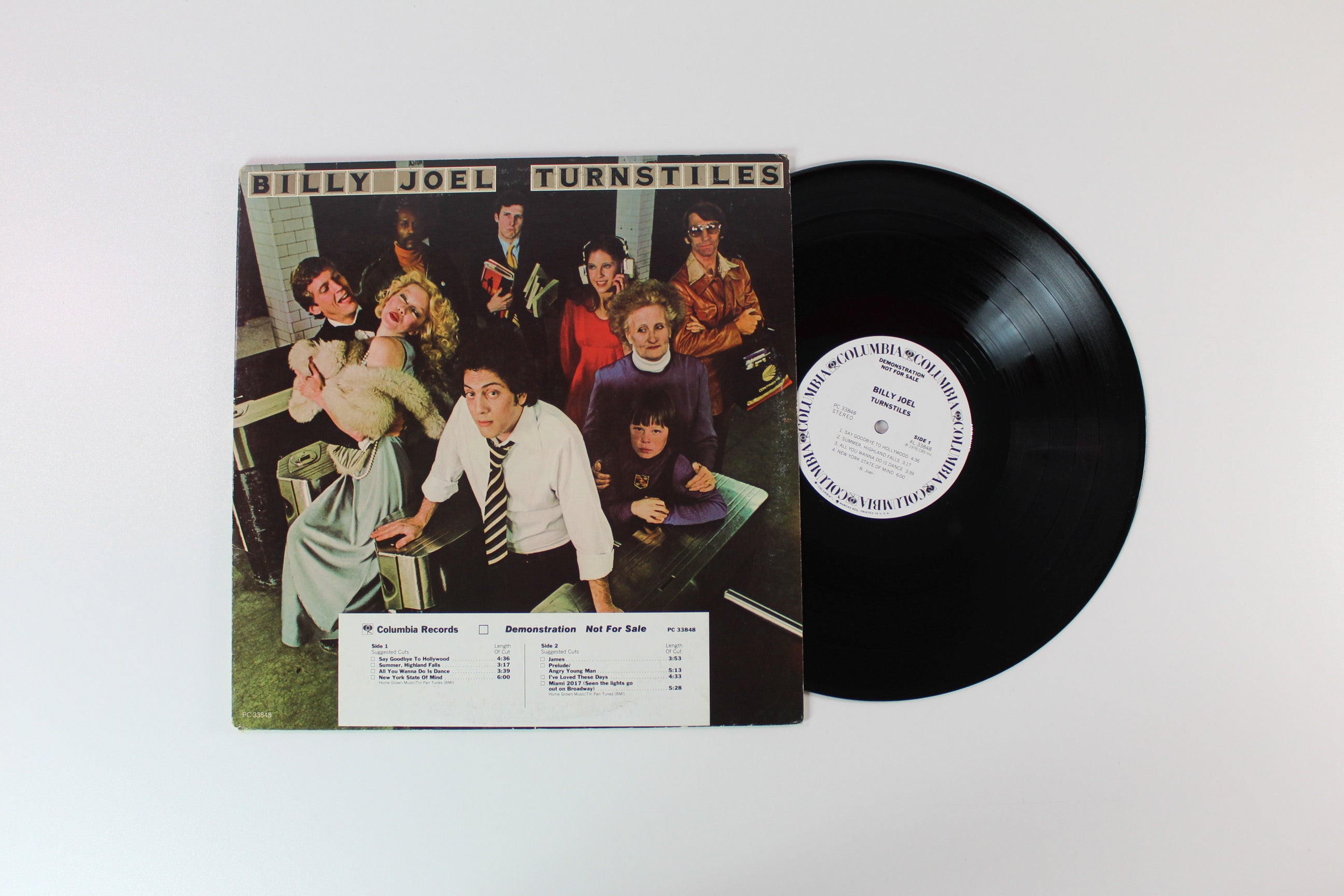 Billy Joel - Turnstiles PROMO on Columbia