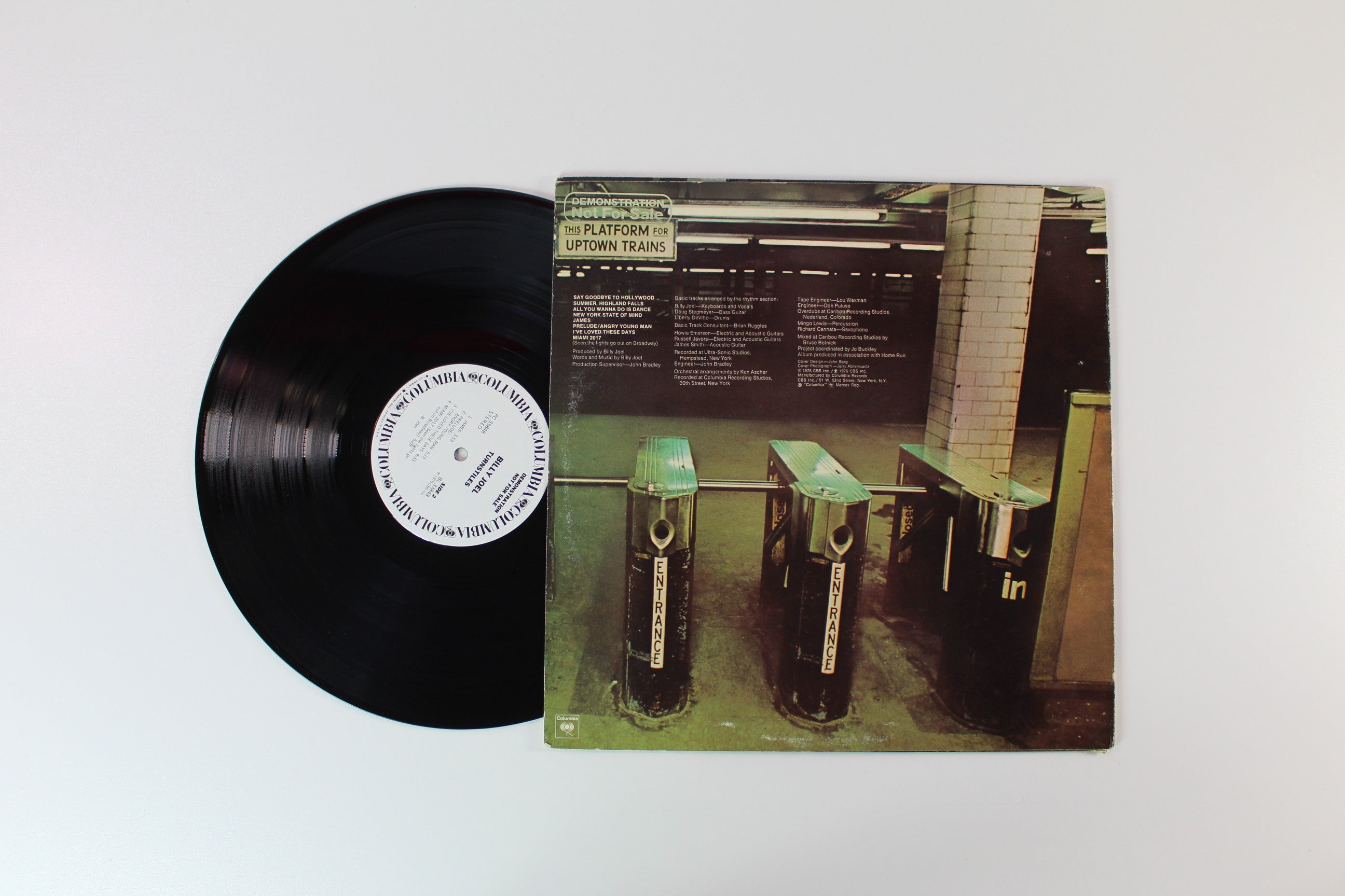 Billy Joel - Turnstiles PROMO on Columbia