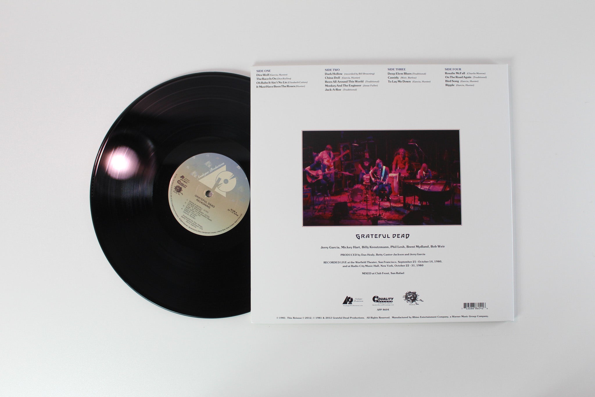 The Grateful Dead - Reckoning on Analogue Productions Reissue