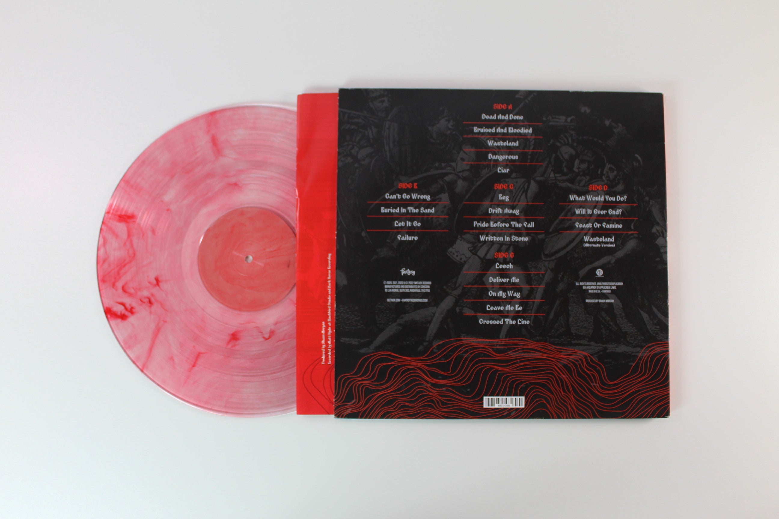 Seether - Si Vis Pacem, Para Bellum on Fantasy Bloodshot Vinyl