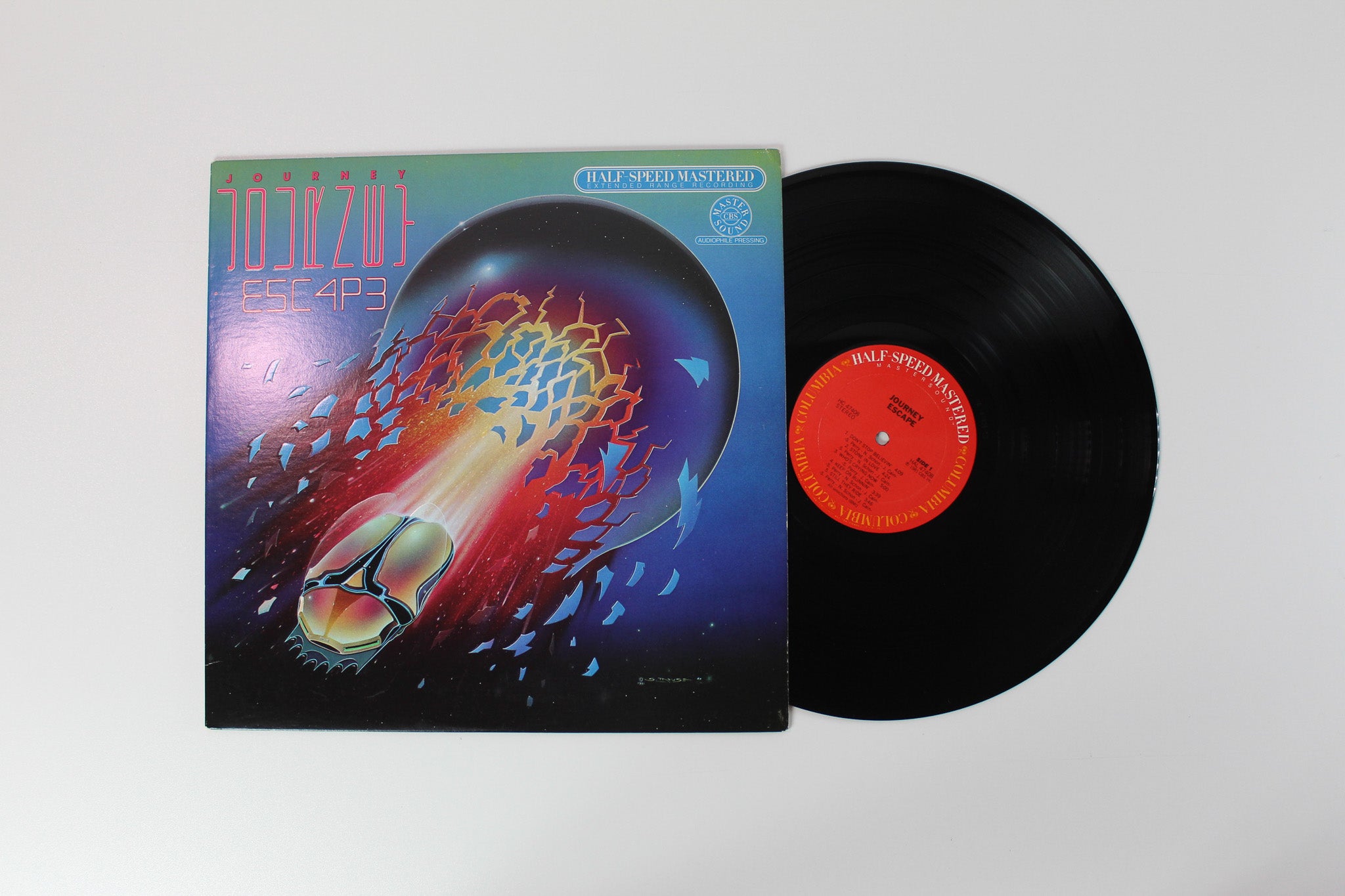 Journey - Escape on Columbia CBS Mastersound Half-Speed Mastered