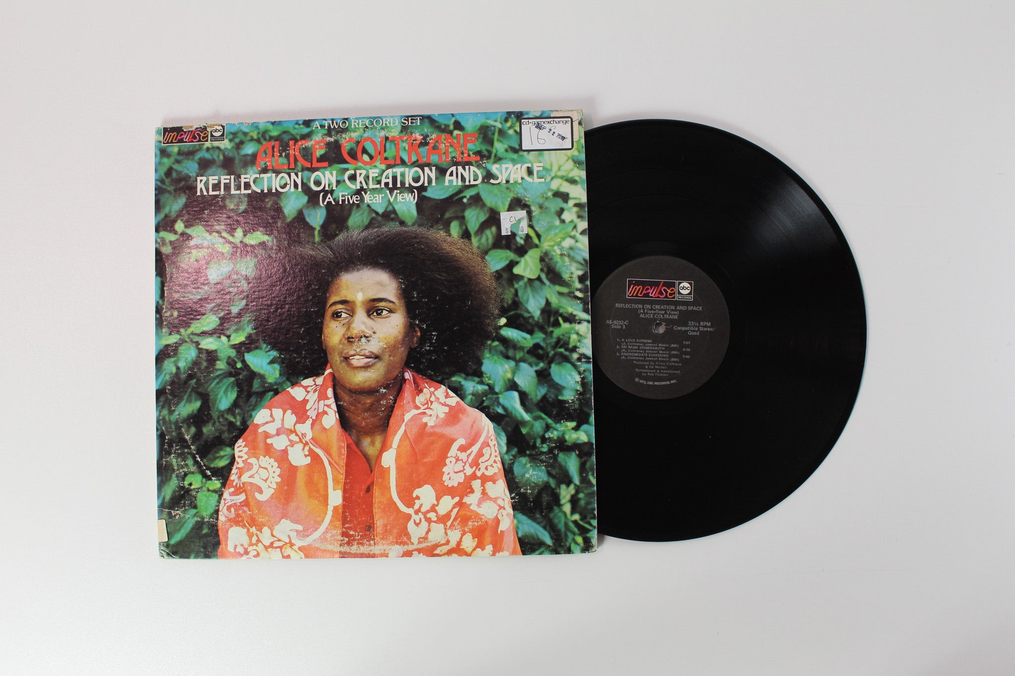 Alice Coltrane - Reflection On Creation And Space (A Five Year View) on Impulse! Quadrophonic