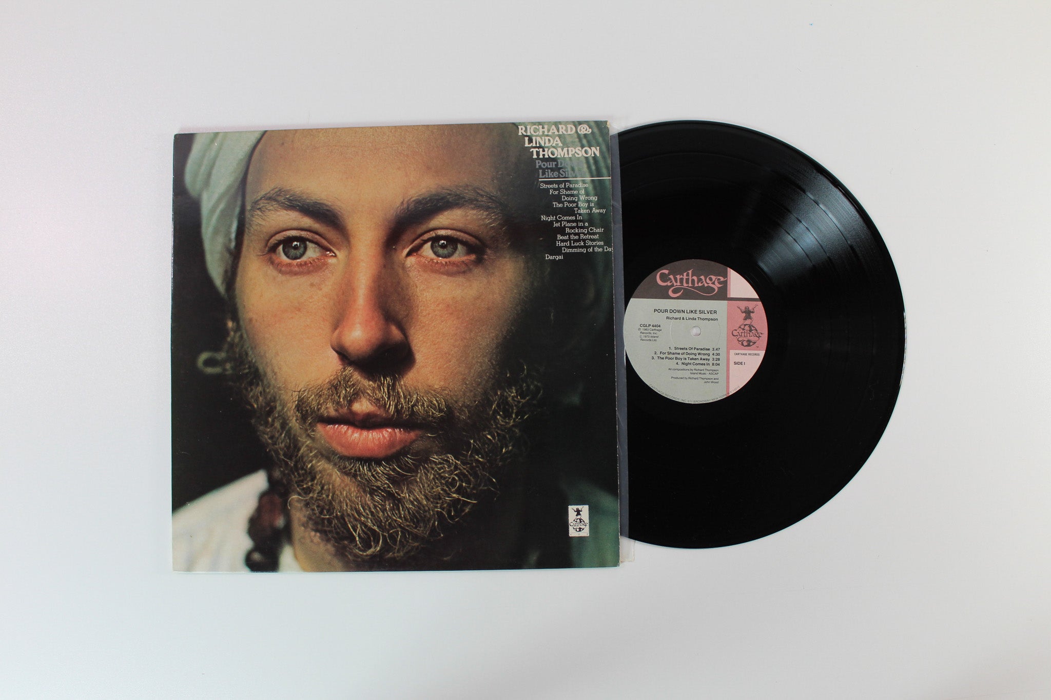 Richard & Linda Thompson - Pour Down Like Silver on Carthage Reissue