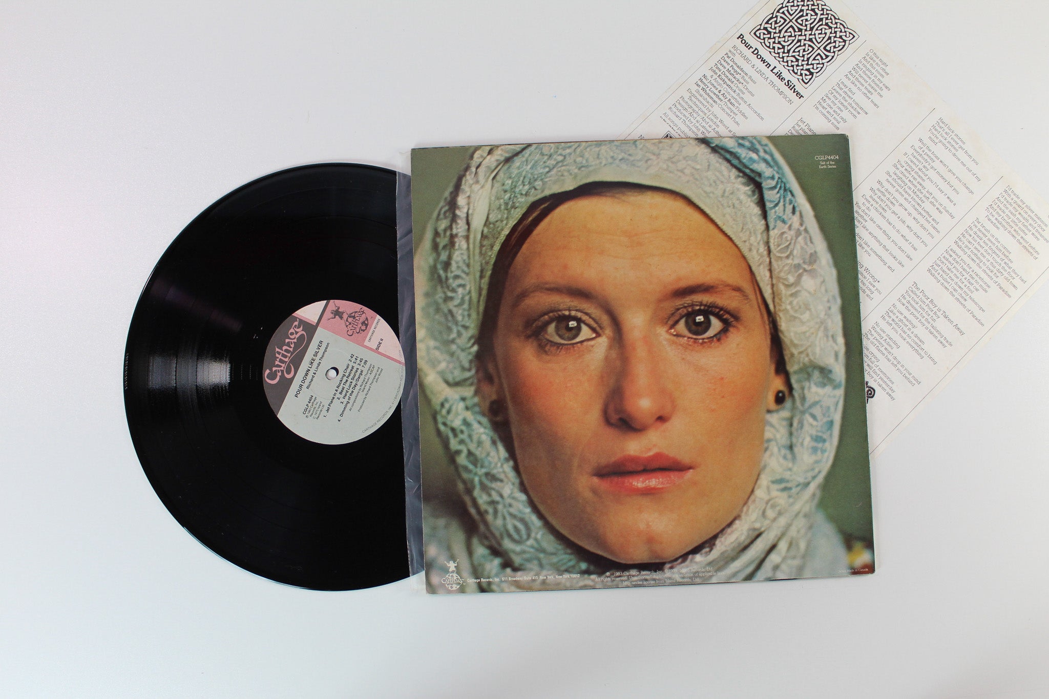 Richard & Linda Thompson - Pour Down Like Silver on Carthage Reissue