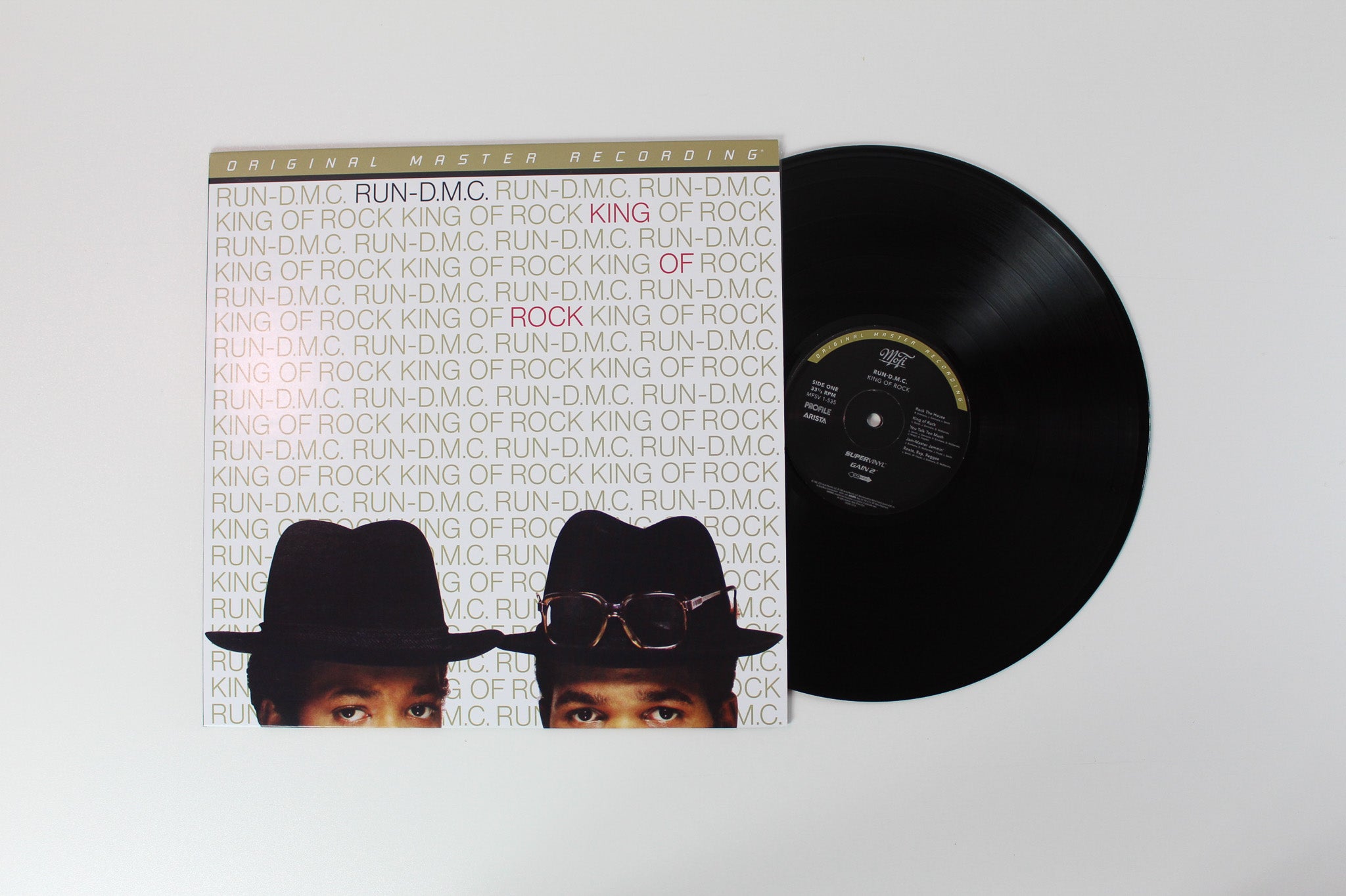 Run-DMC - King Of Rock on Mobile Fidelity Sound Lab Ltd. Numbered Reissue