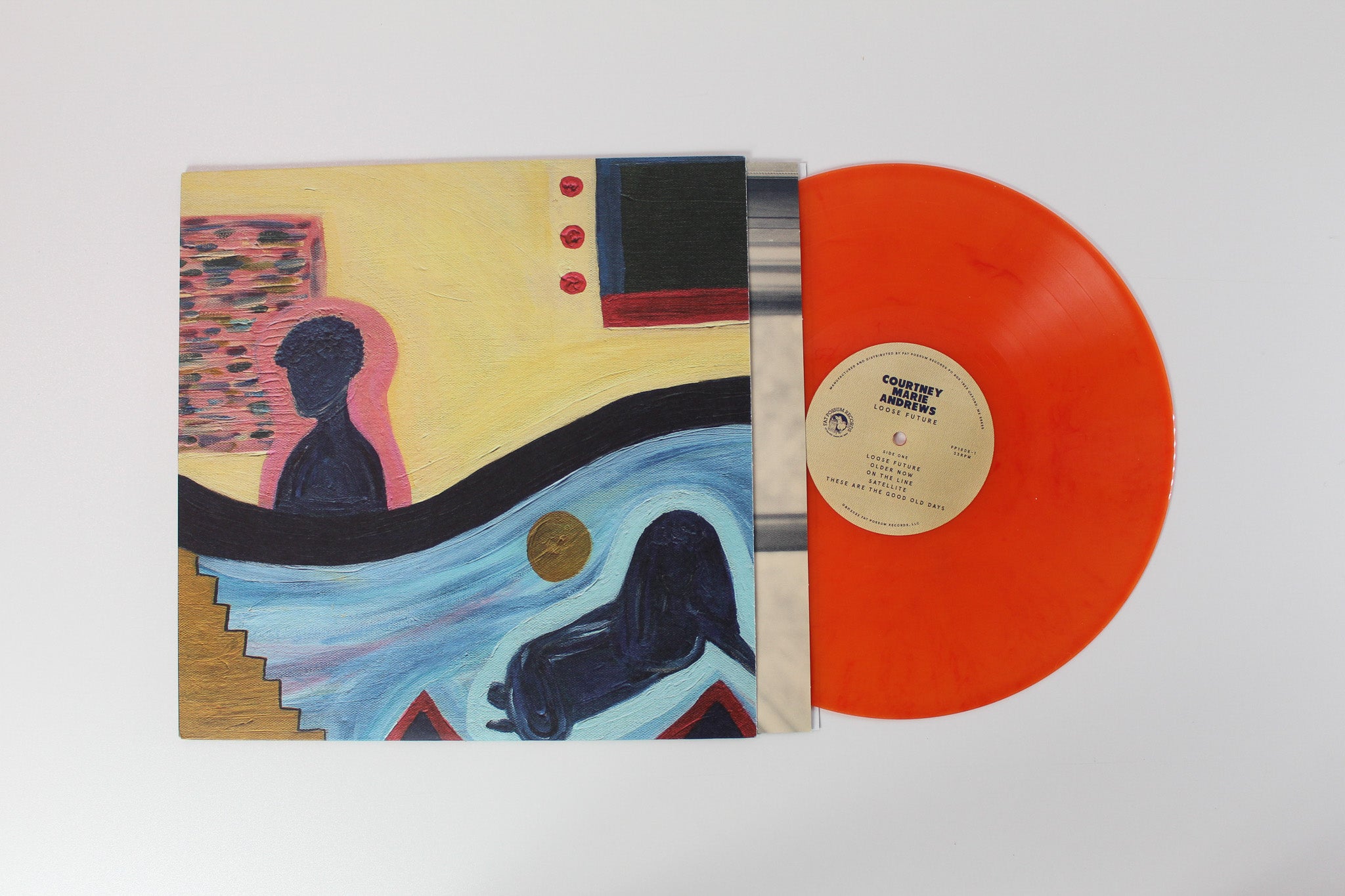 Courtney Marie Andrews - Loose Future on Fat Possum Records/Vinyl Me Please Ltd. Sunburst Orange Vinyl