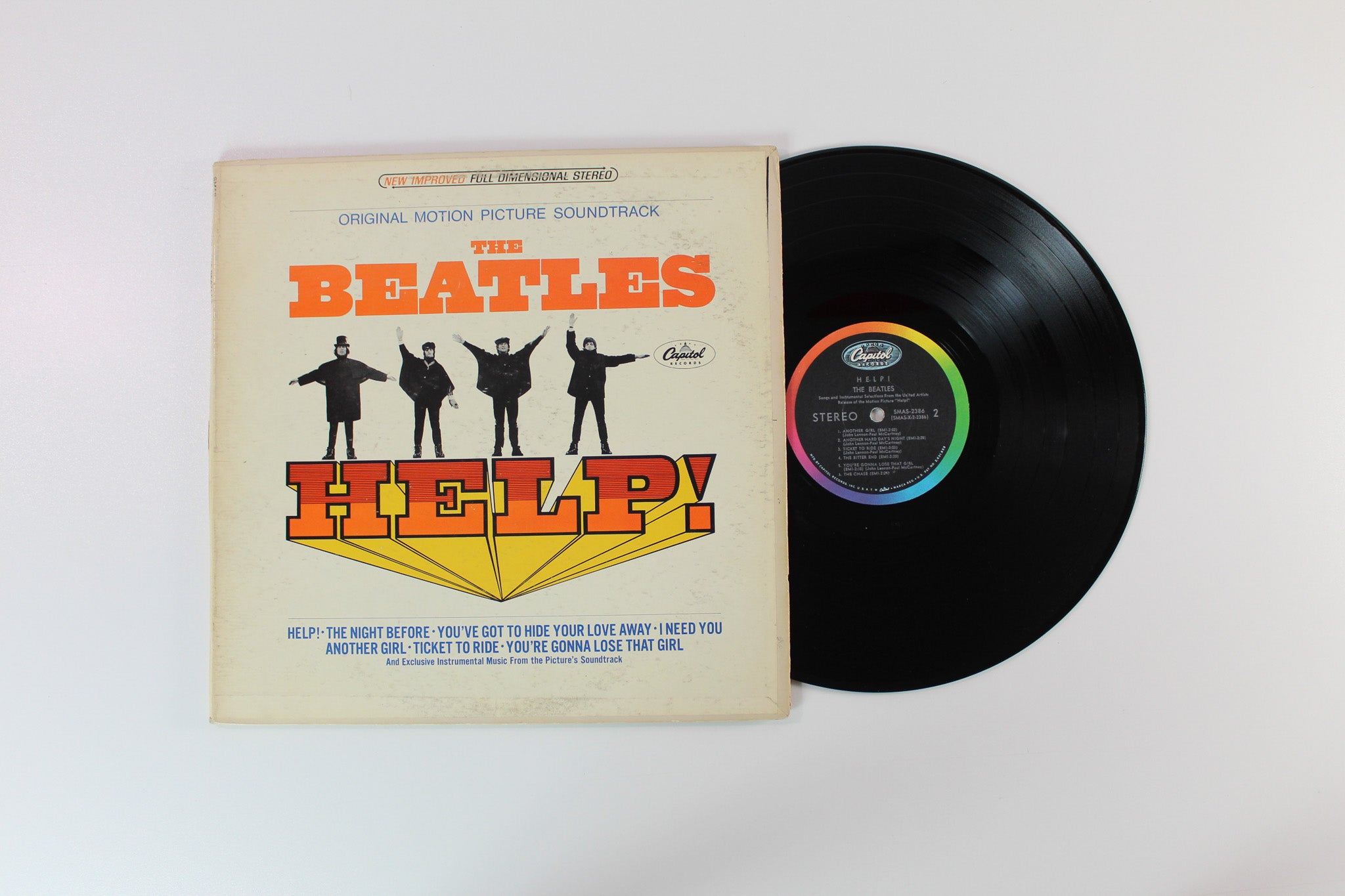 The Beatles - HELP! on Capitol Records