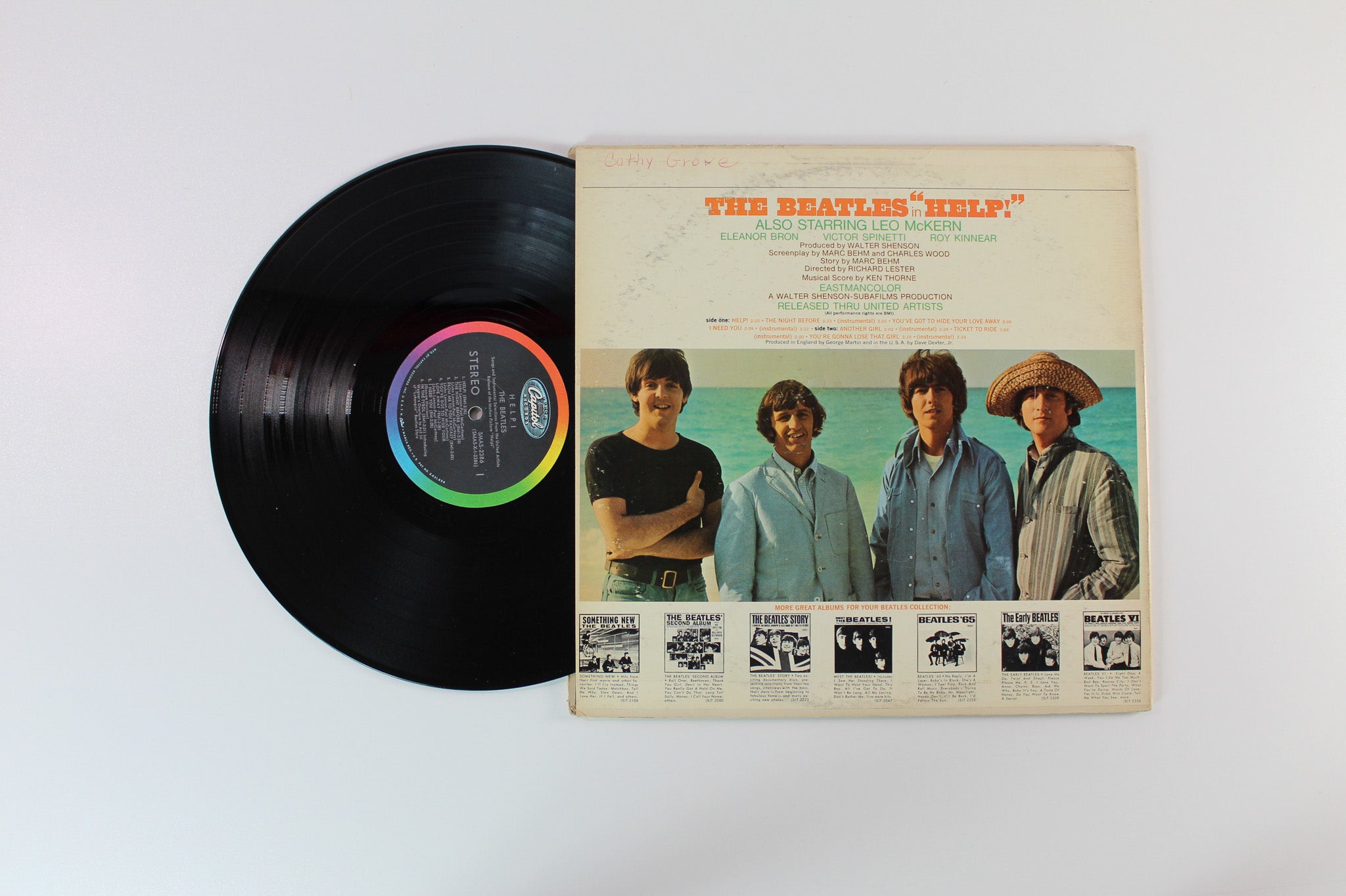 The Beatles - HELP! on Capitol Records