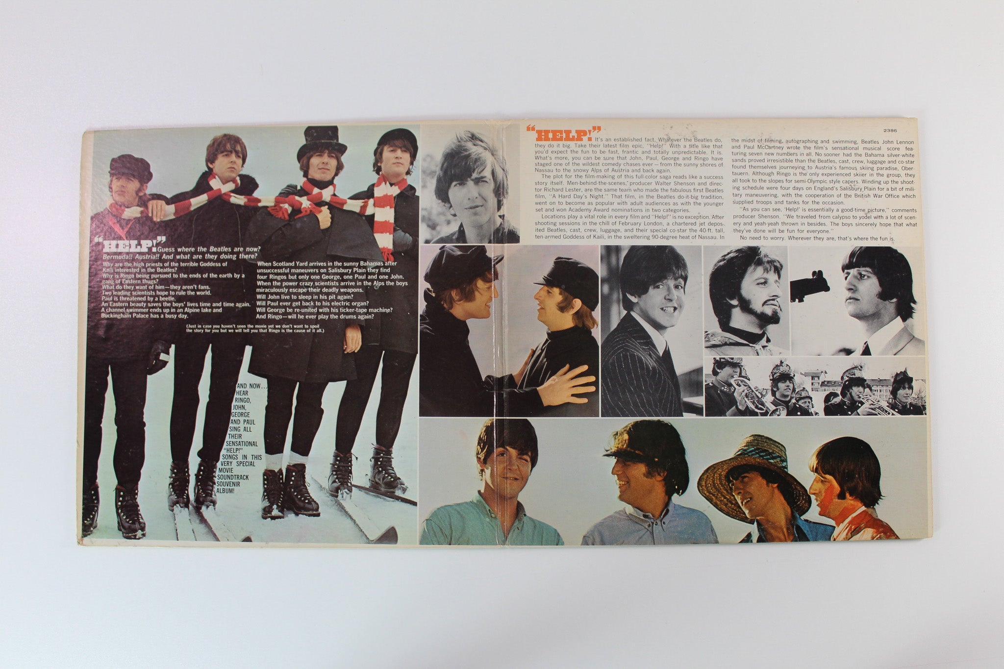 The Beatles - HELP! on Capitol Records