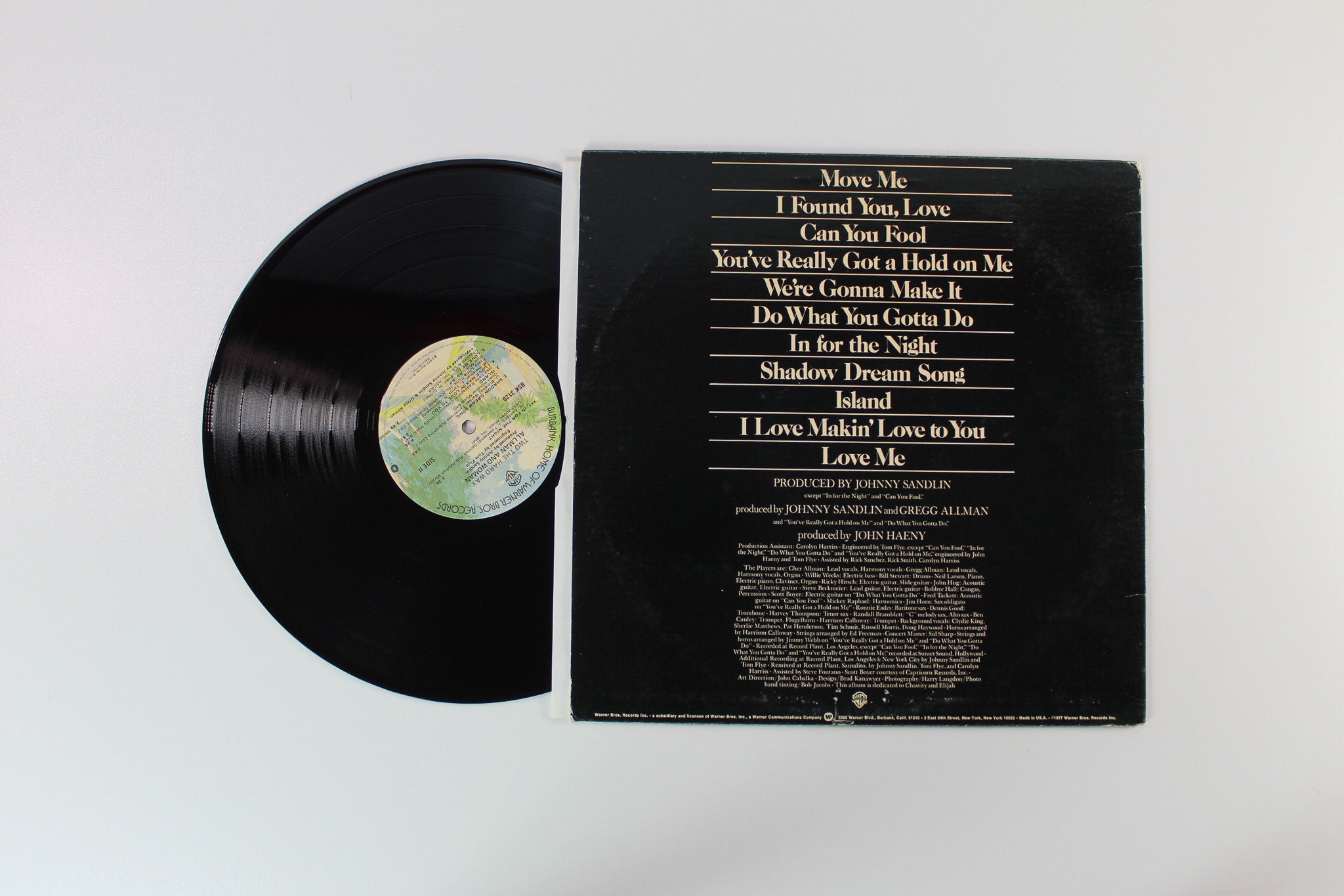 Allman And Woman - Two The Hard Way on Warner Bros. Records