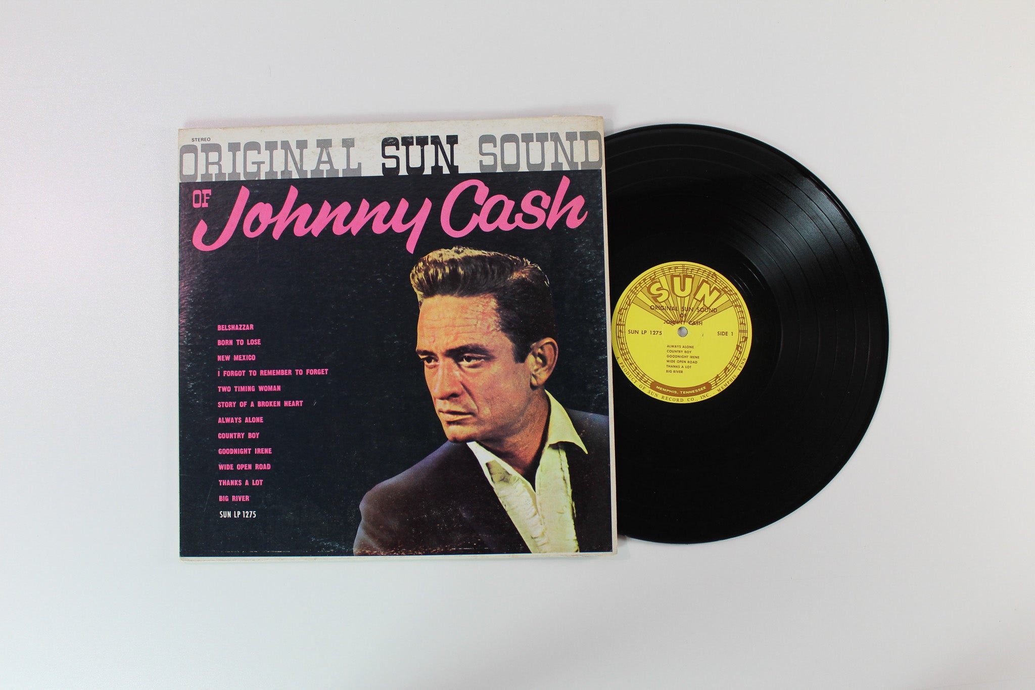 Johnny Cash - Original Sun Sound Of Johnny Cash on Sun 1964 pressing