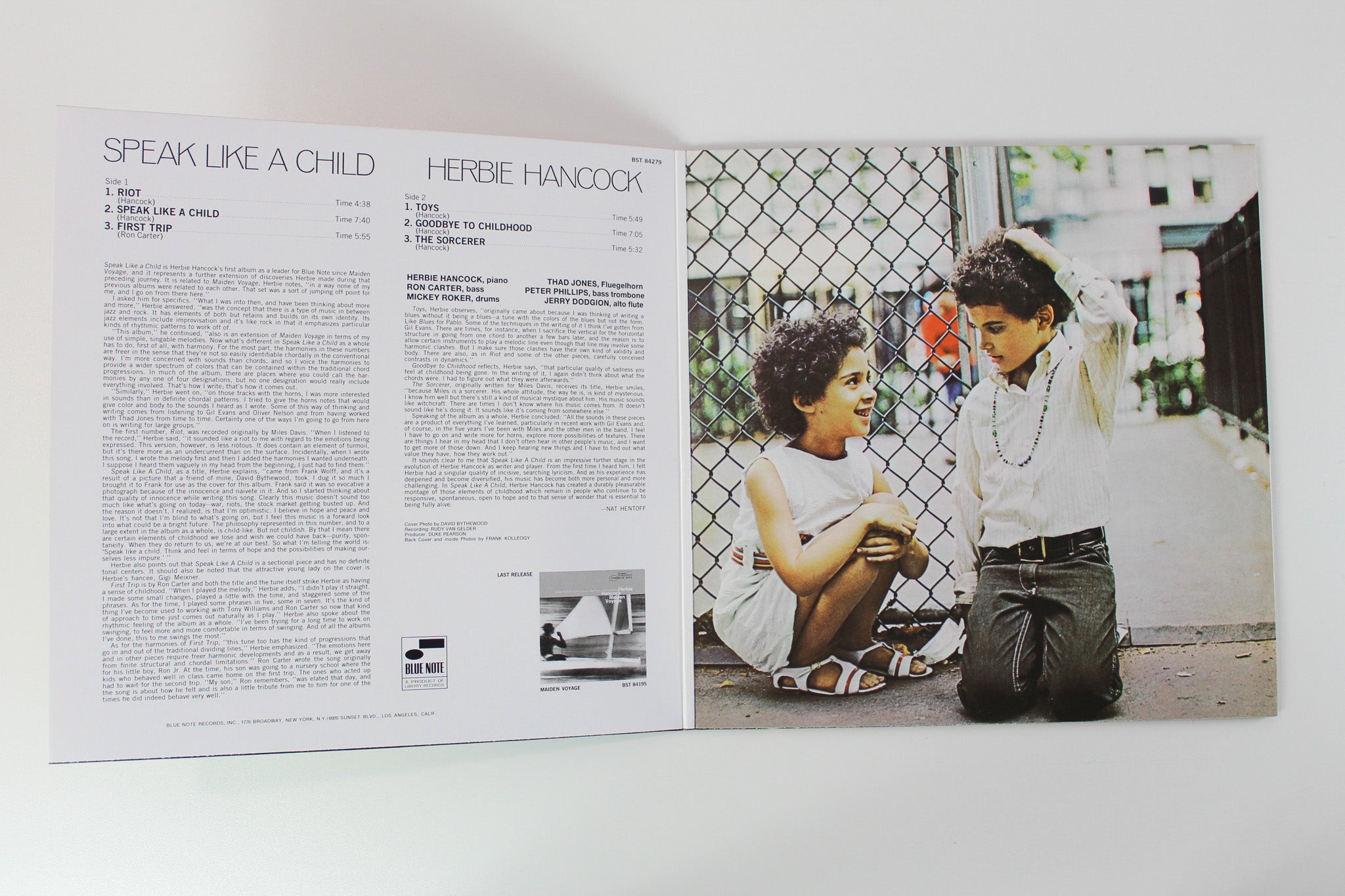 Herbie Hancock - Speak Like A Child on Blue Note Classic Vinyl Series Reissue