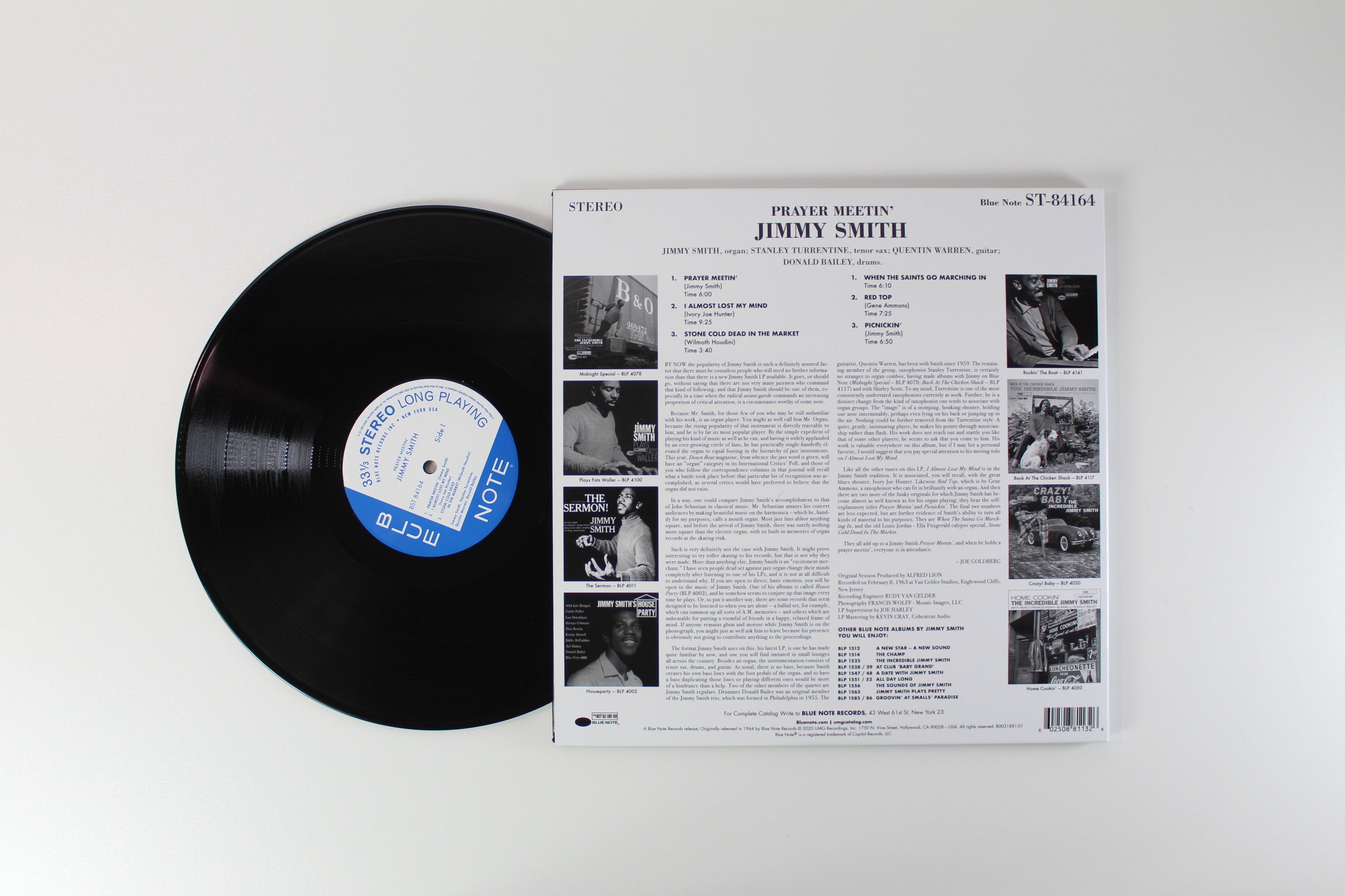 Jimmy Smith With Stanley Turrentine - Prayer Meetin' on Blue Note Tone Poet Series Reissue