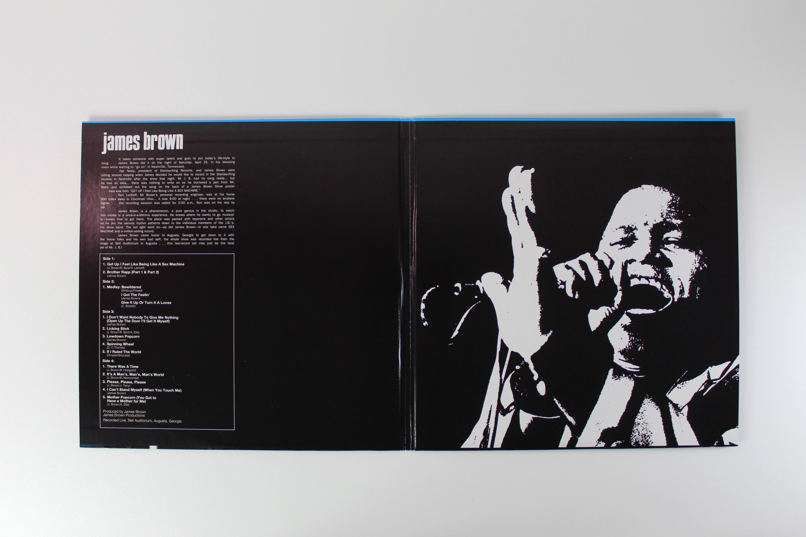 James Brown - Sex Machine (Recorded Live At Home In Augusta Georgia With His Bad Self) on Mobile Fidelity Sound Lab Numbered Reissue