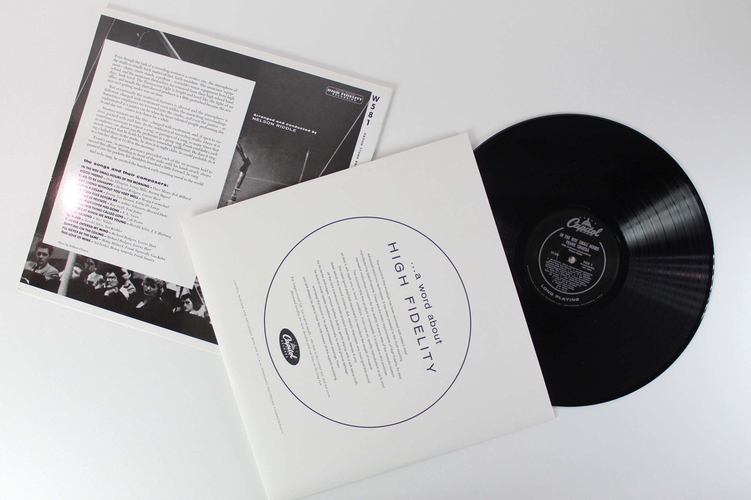 Frank Sinatra - In The Wee Small Hours on Capitol Records Ltd. Reissue