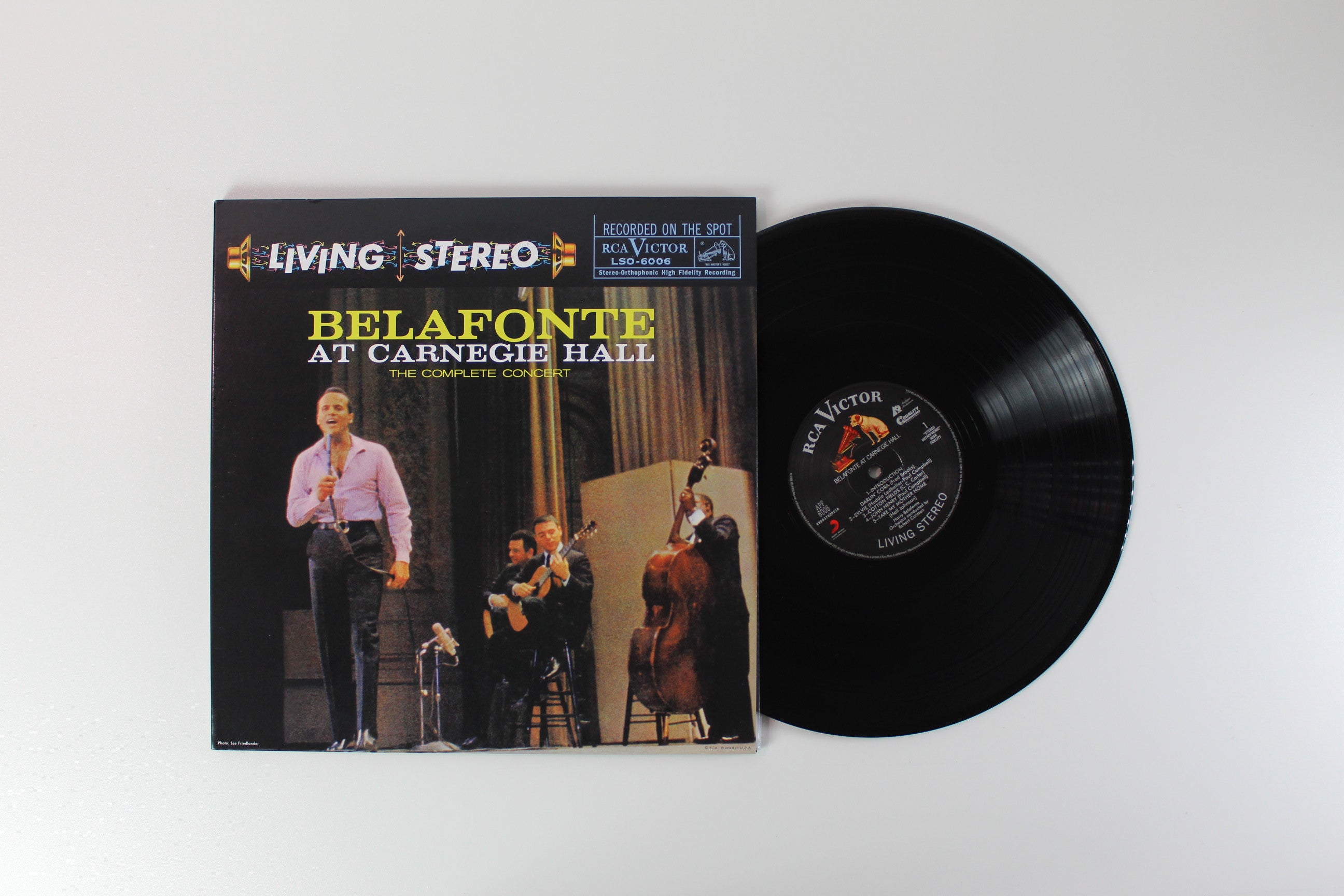 Harry Belafonte - Belafonte At Carnegie Hall: The Complete Concert on RCA Victor Analogue Productions Reissue