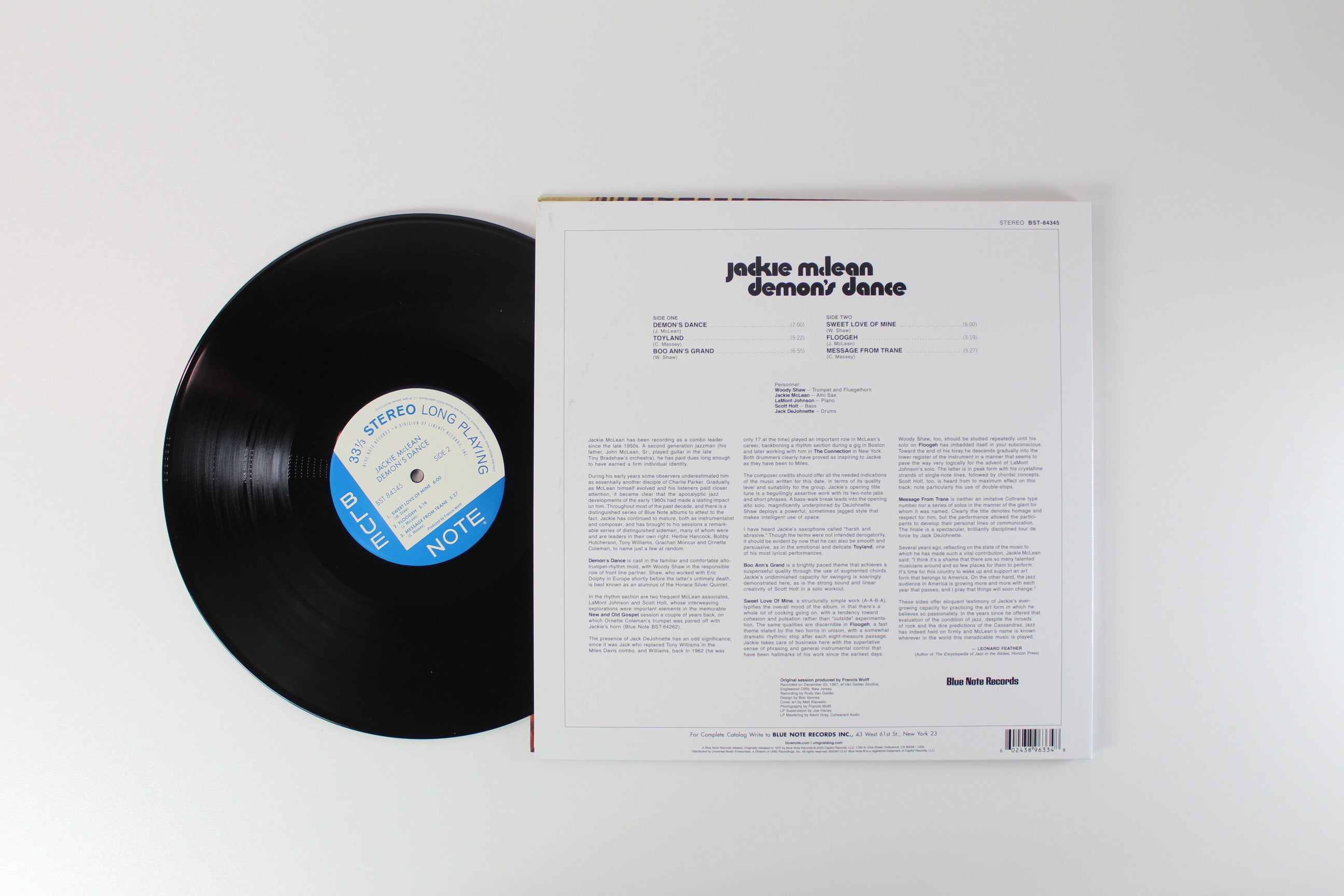 Jackie McLean - Demon's Dance on Blue Note Tone Poet Series Reissue