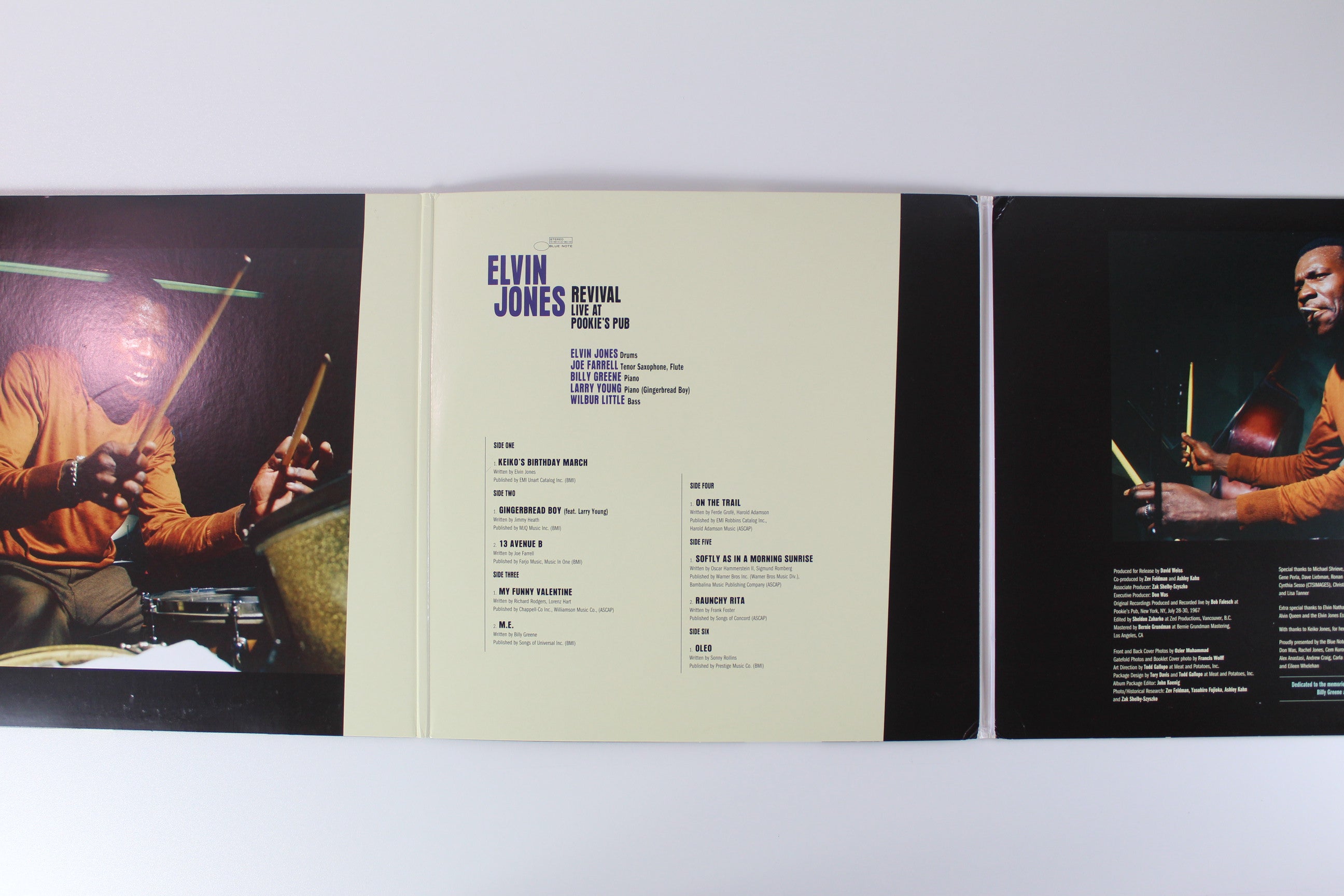 Elvin Jones - Revival (Live At Pookie's Pub) on Blue Note