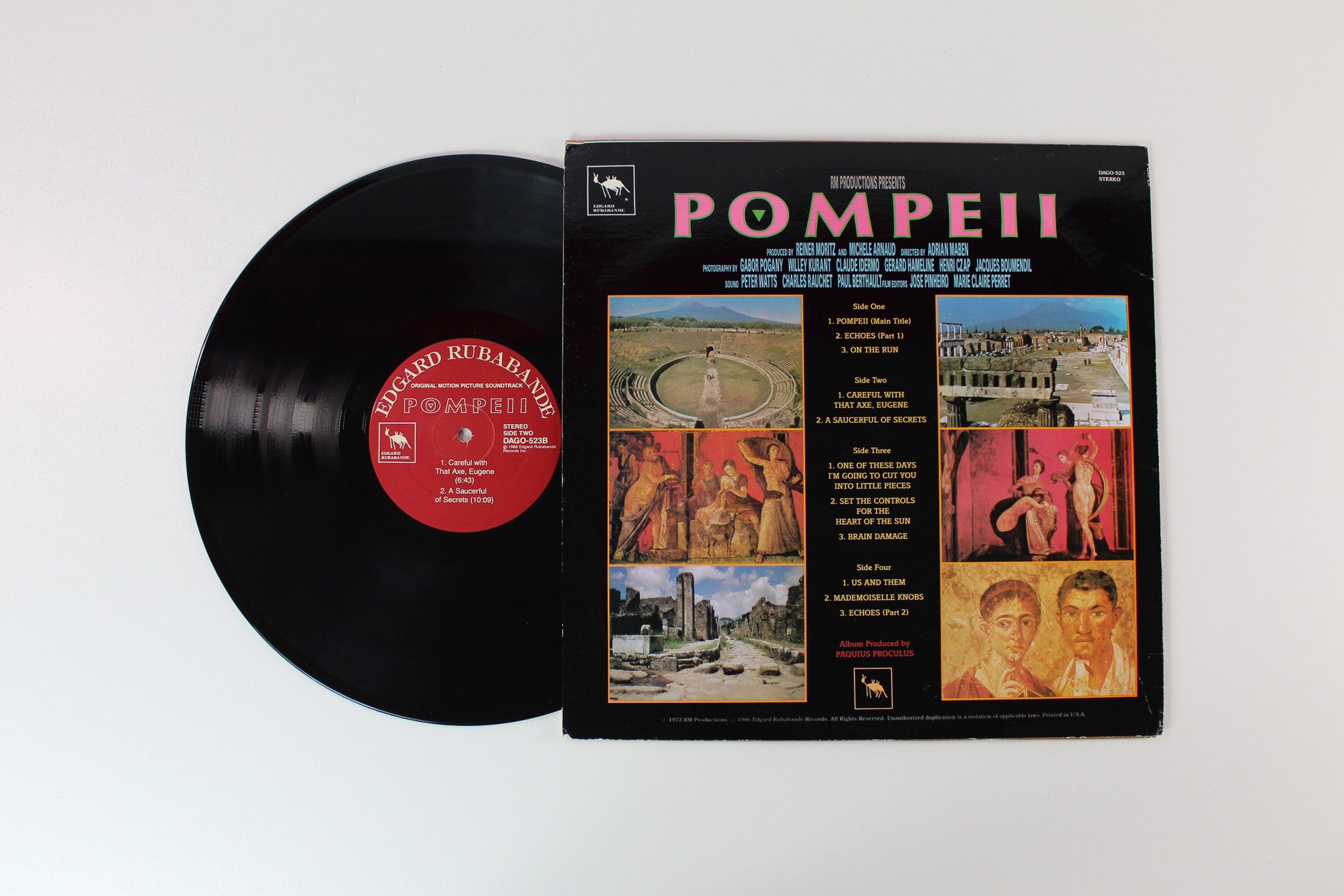Pink Floyd - Pompeii Unofficial Pressing