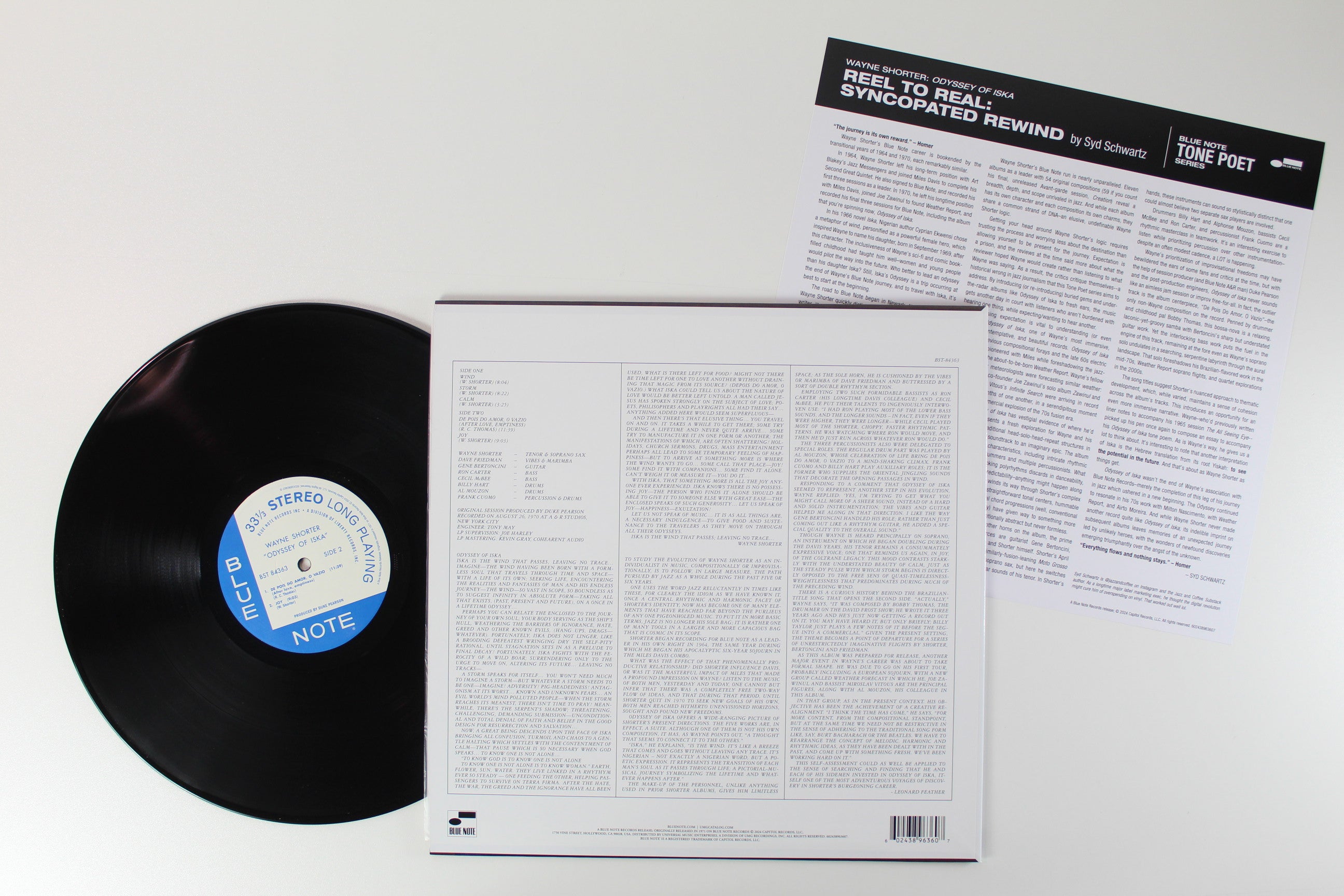 Wayne Shorter - Odyssey Of Iska on Blue Note Tone Poet Series reissue
