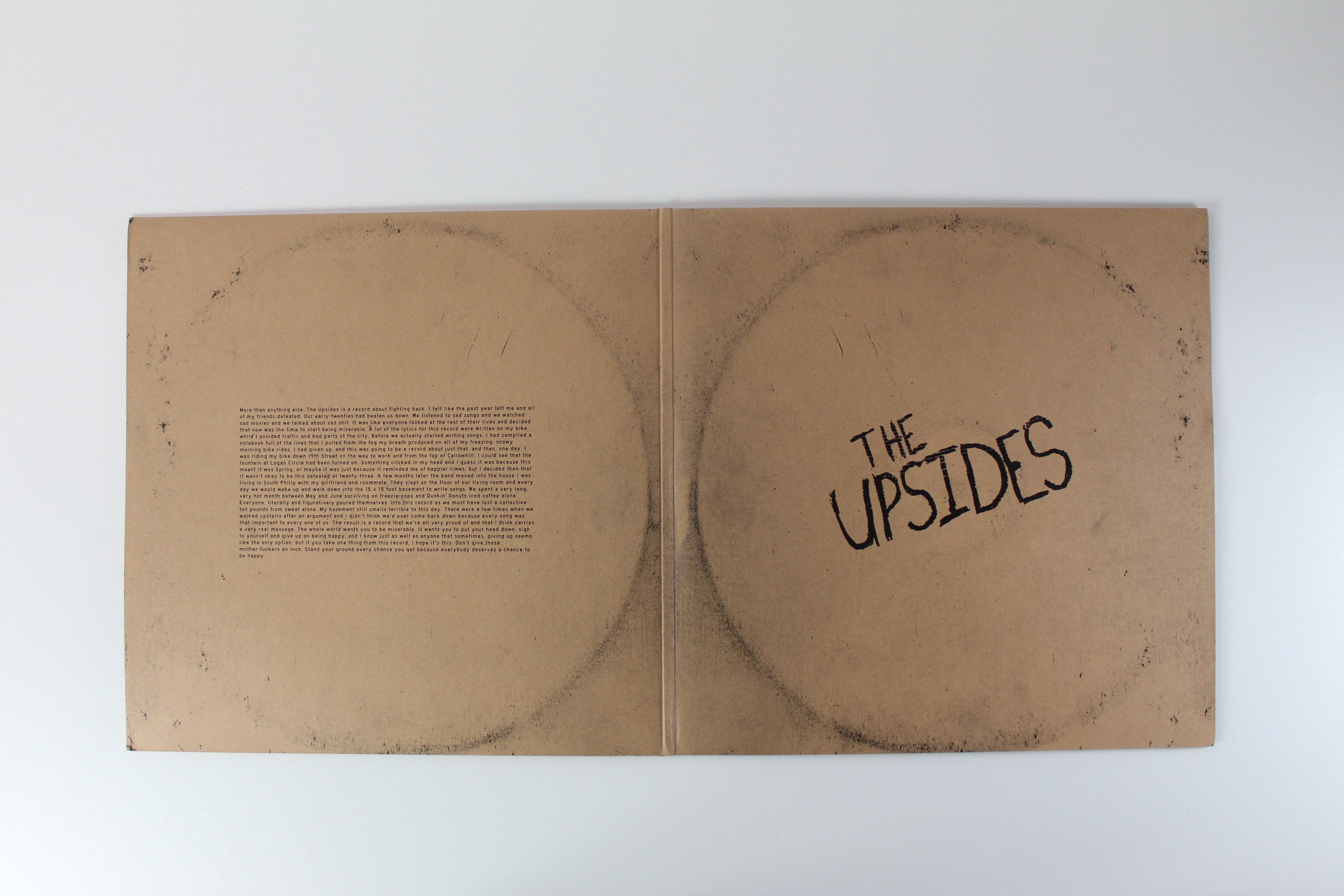 The Wonder Years - The Upsides on No Sleep Records Ltd. Clear w/ Rainbow Splatter Reissue