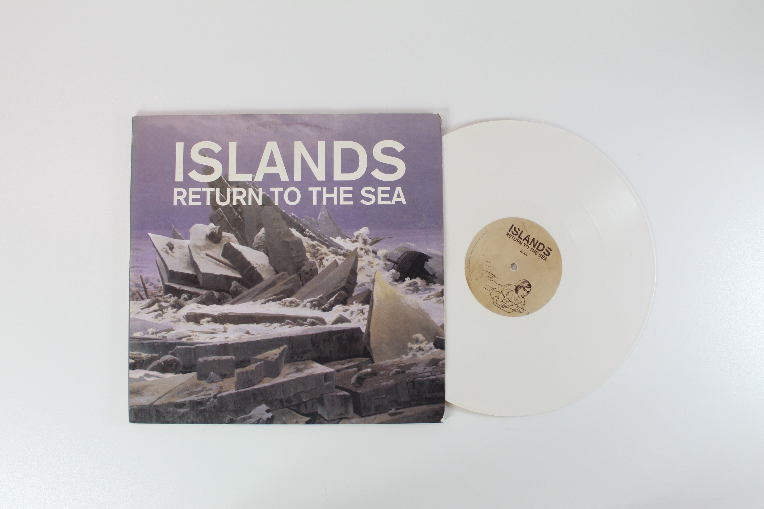 Islands - Return To The Sea on Equator Records Ltd. White Vinyl