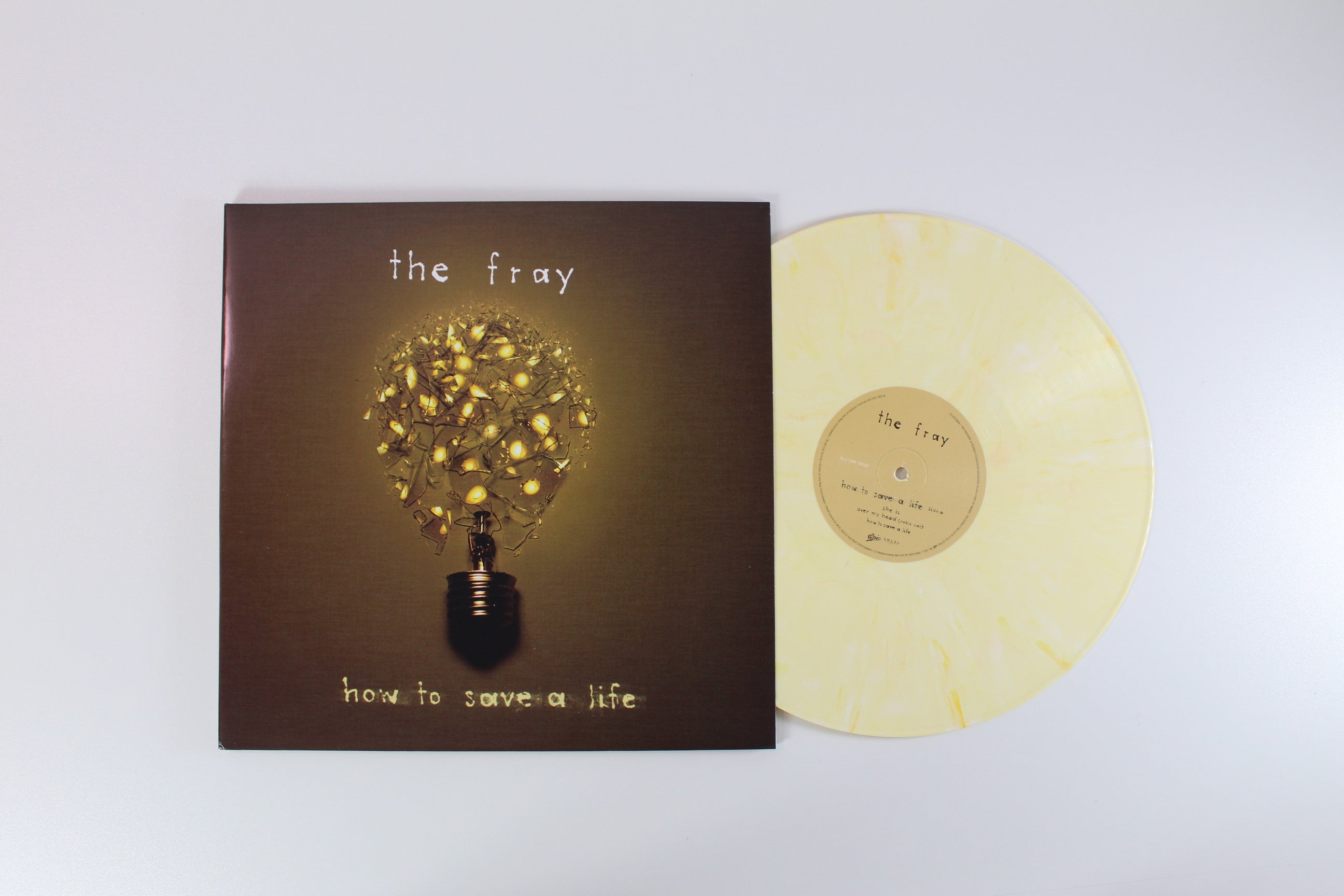 The Fray - How To Save A Life Ltd. Buttercream Vinyl Reissue on Epic