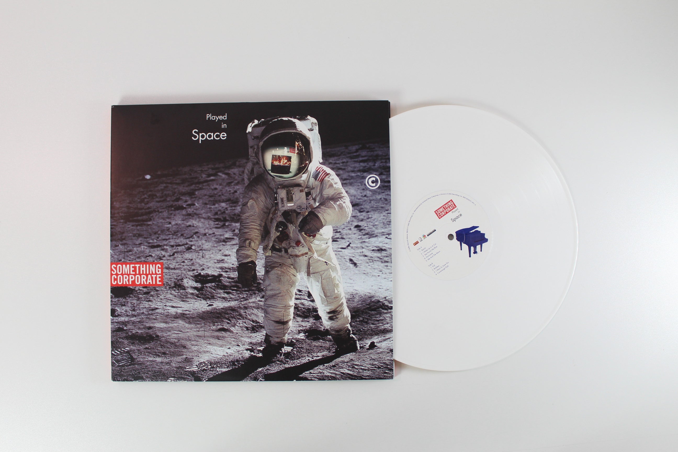 Something Corporate - Played In Space on Geffen White Vinyl