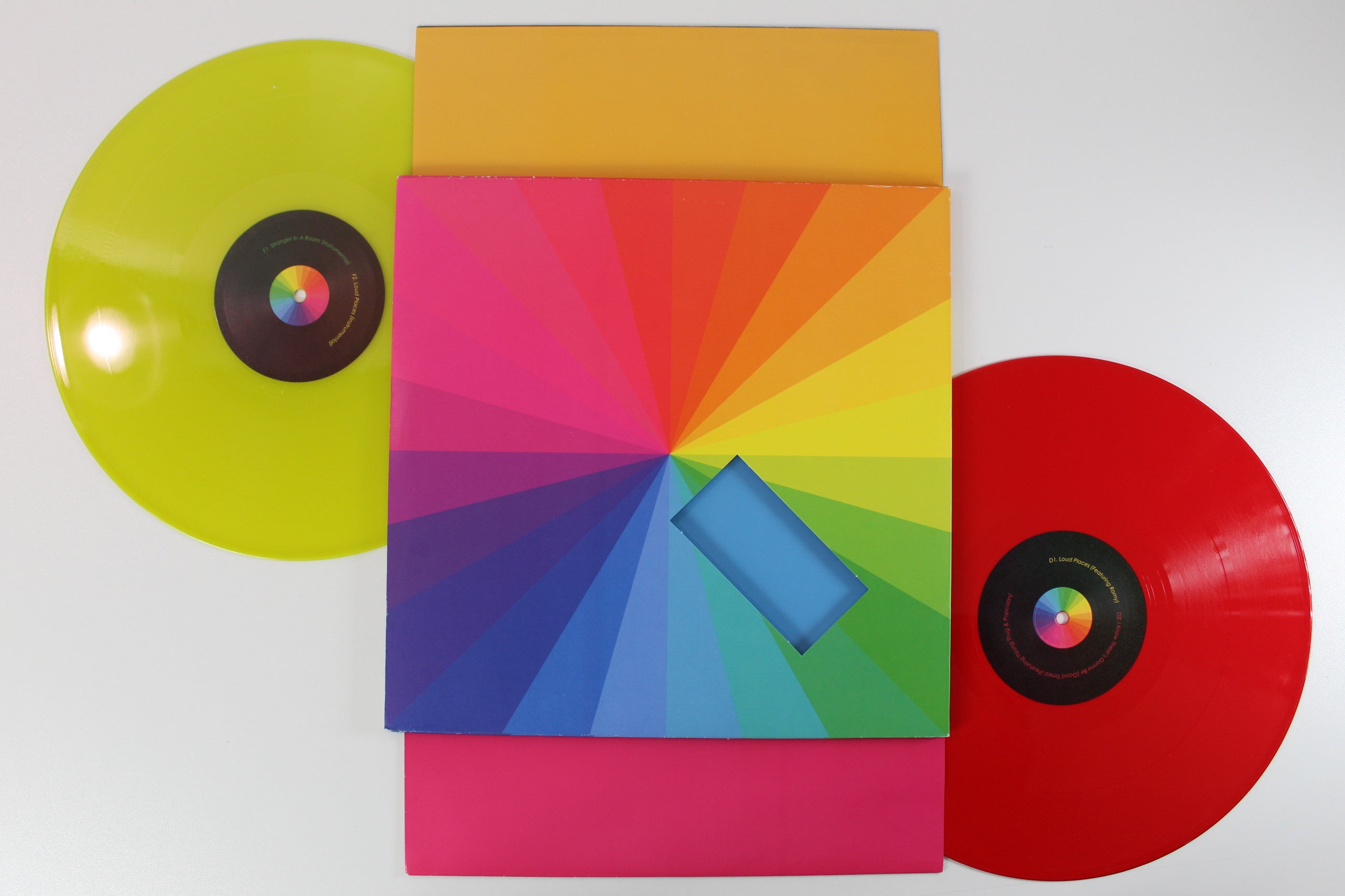 Jamie xx - In Colour on Young Turks Deluxe Ltd. Blue/Red/Yellow Vinyl
