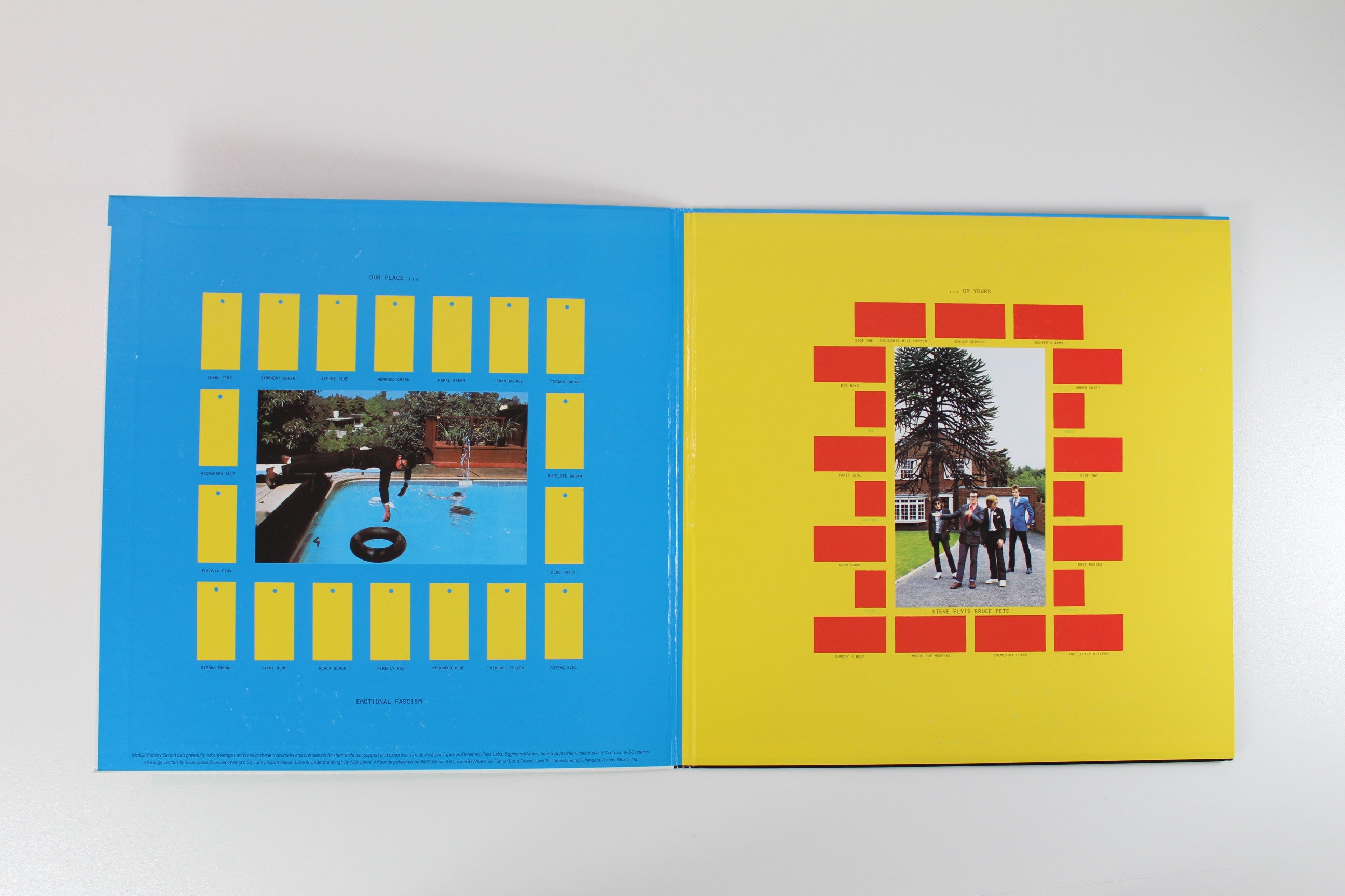 Elvis Costello & The Attractions - Armed Forces on Mobile Fidelity Sound Lab Ltd. Numbered Reissue