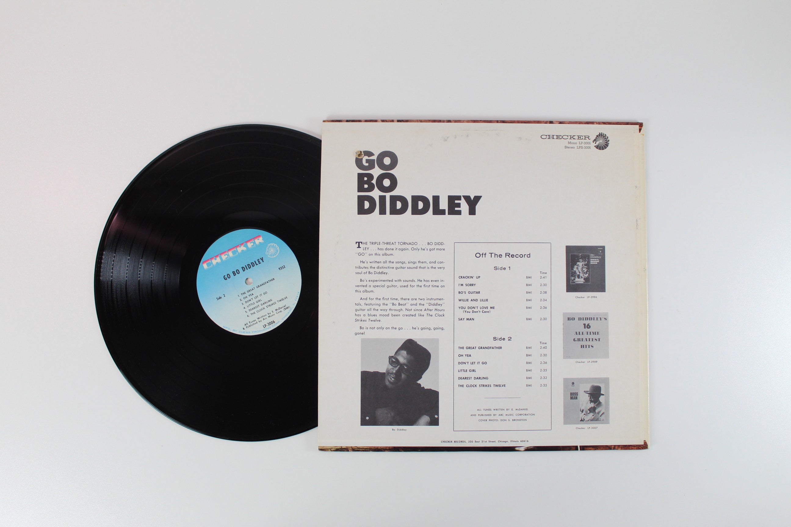Bo Diddley - Go Bo Diddley on Checker - Mono