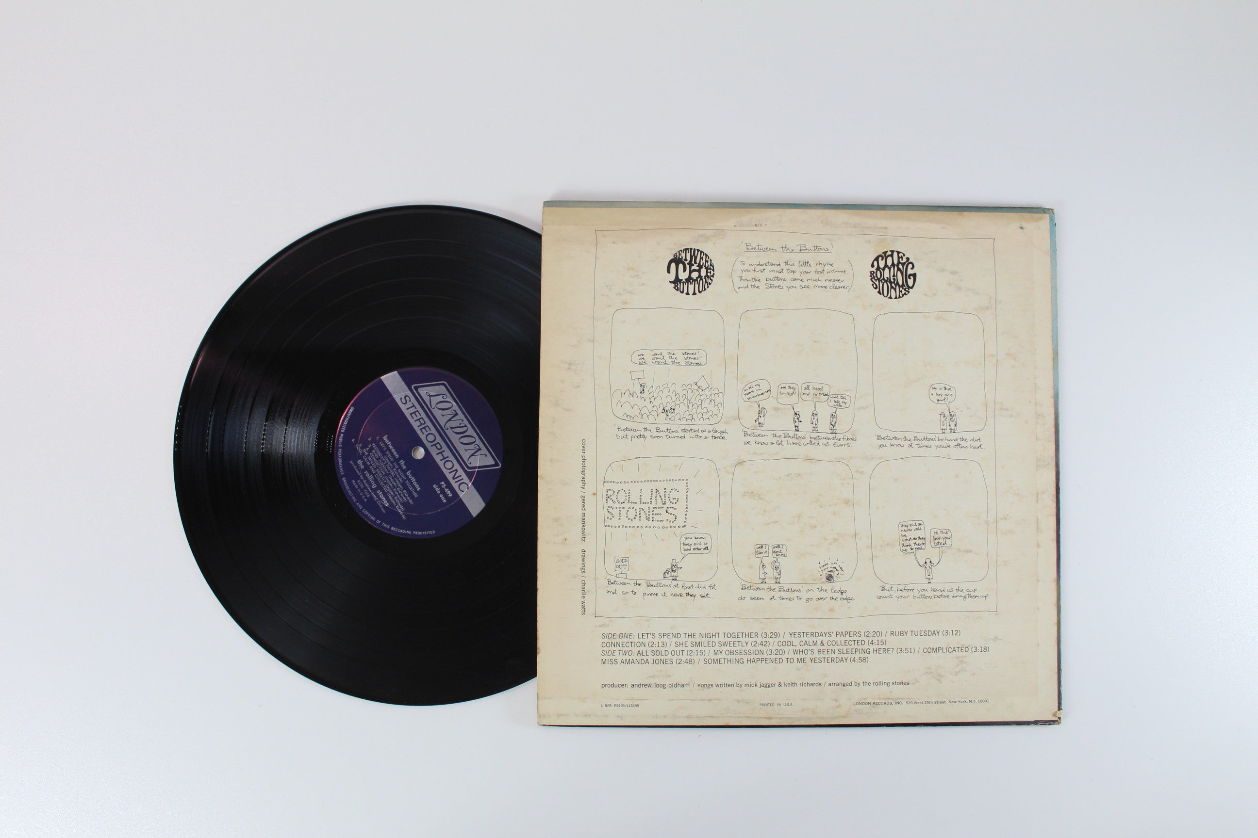 The Rolling Stones - Between The Buttons on London Records