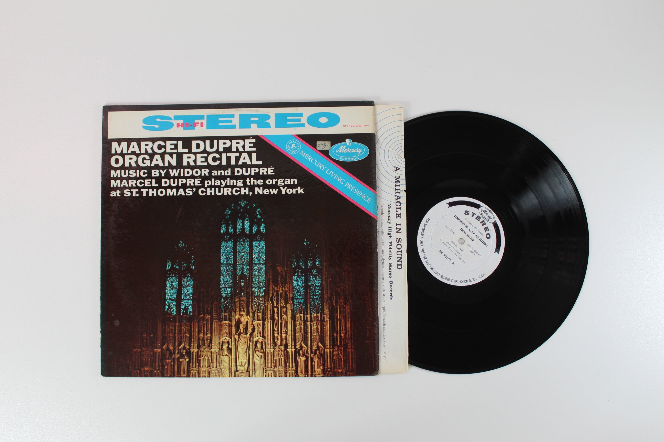 Charles-Marie Widor, Marcel Dupré, Marcel Dupré - Organ Recital: Music By Widor And Dupré on Mercury Living Presence - Stereo - Promo