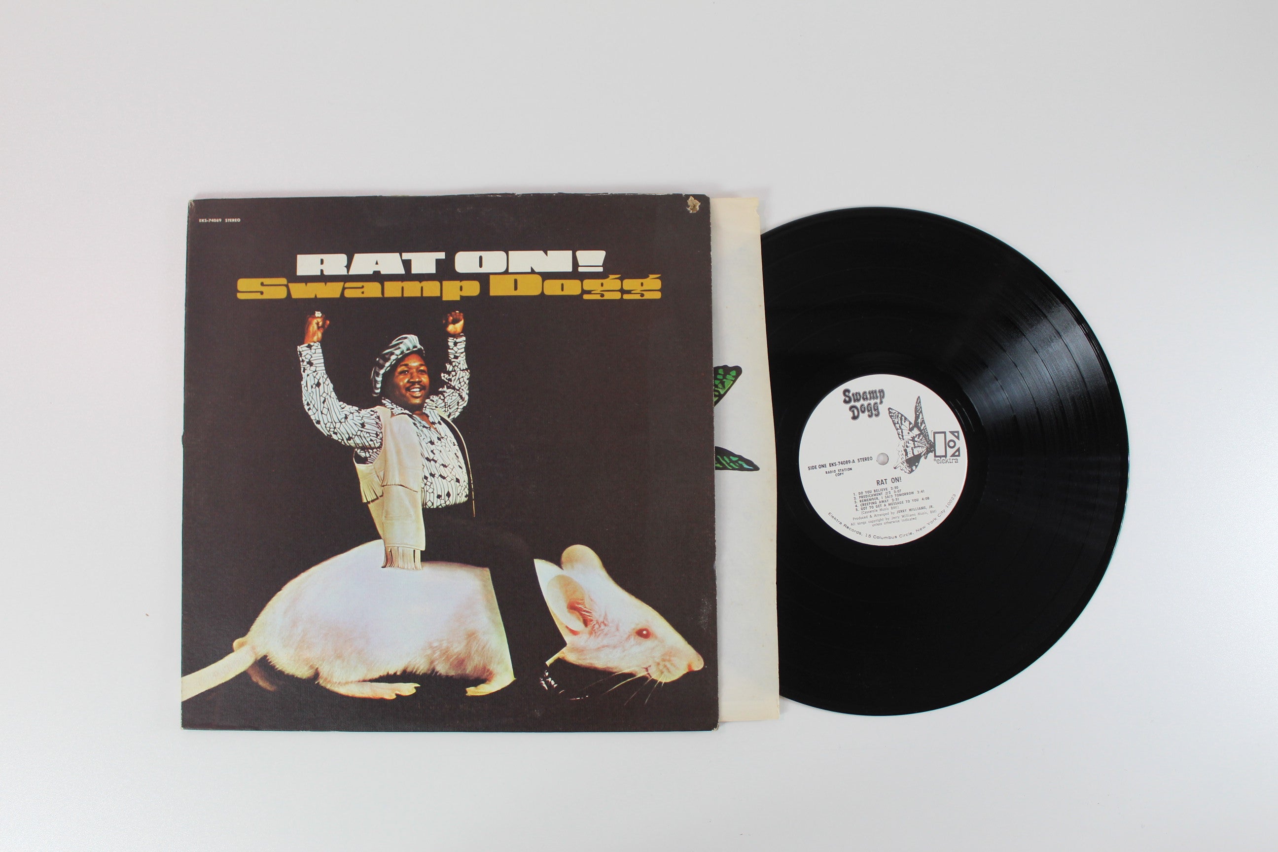 Swamp Dogg - Rat On! on Elektra - Promo
