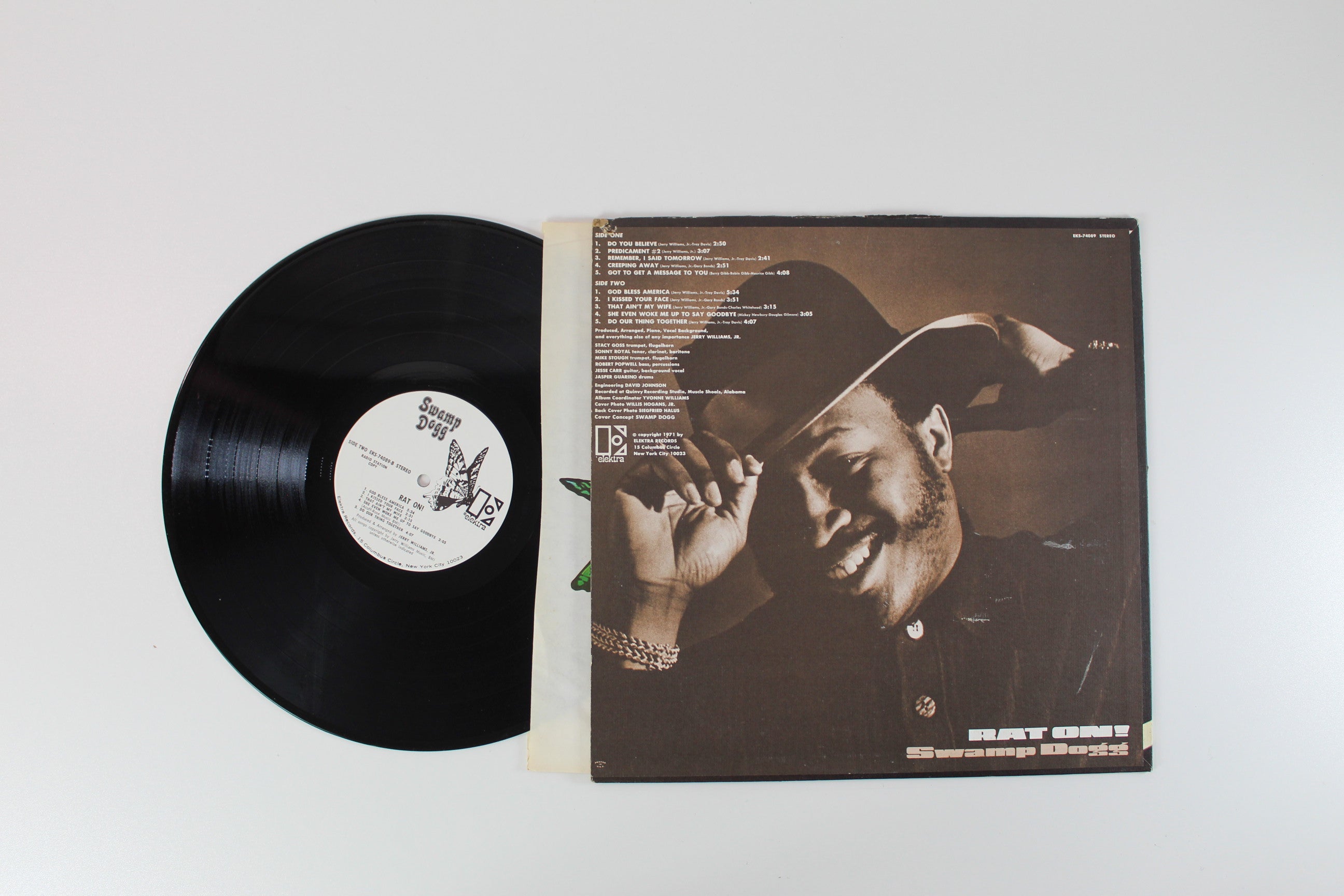 Swamp Dogg - Rat On! on Elektra - Promo
