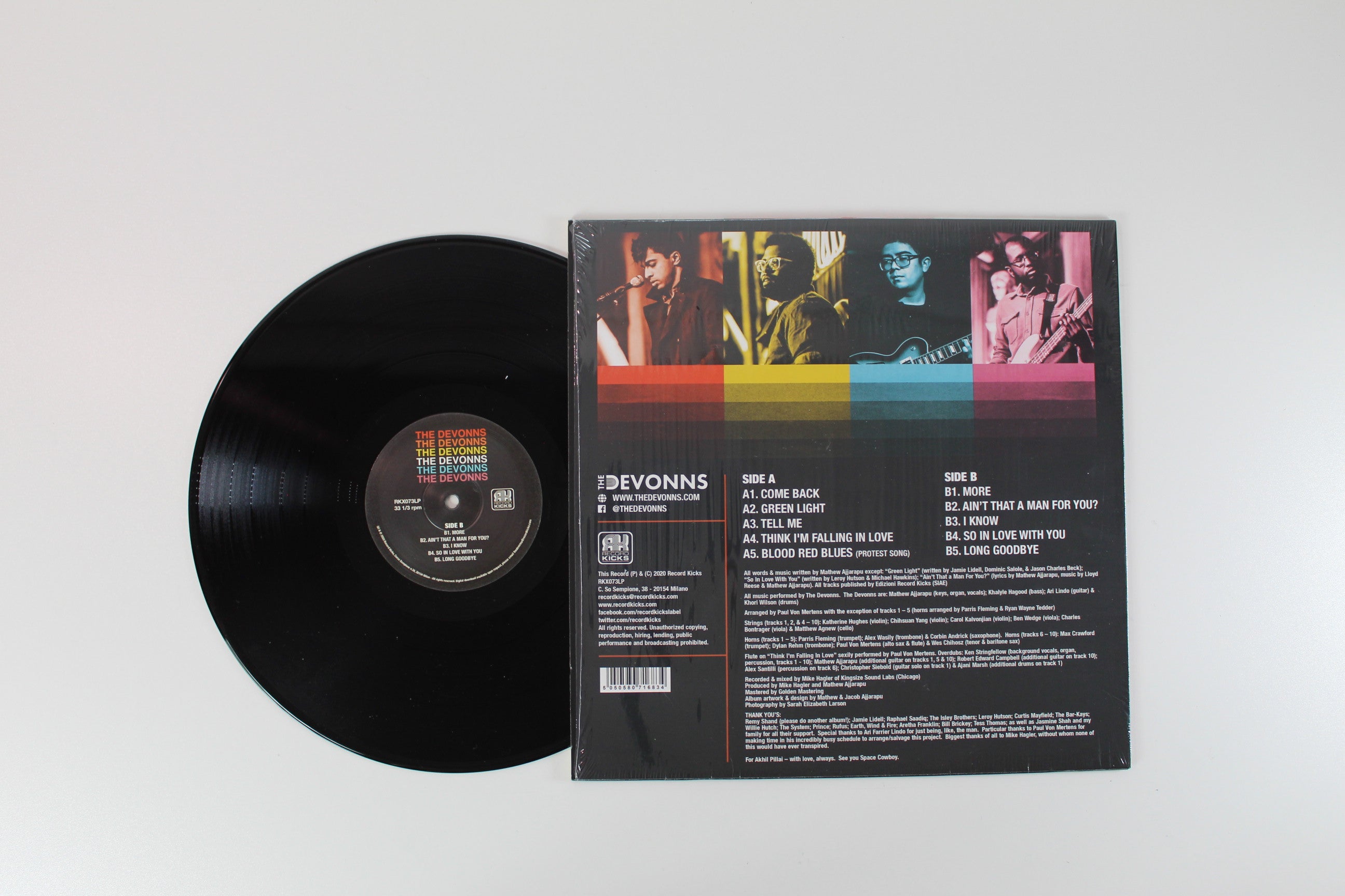 The Devonns - The Devonns on Record Kicks